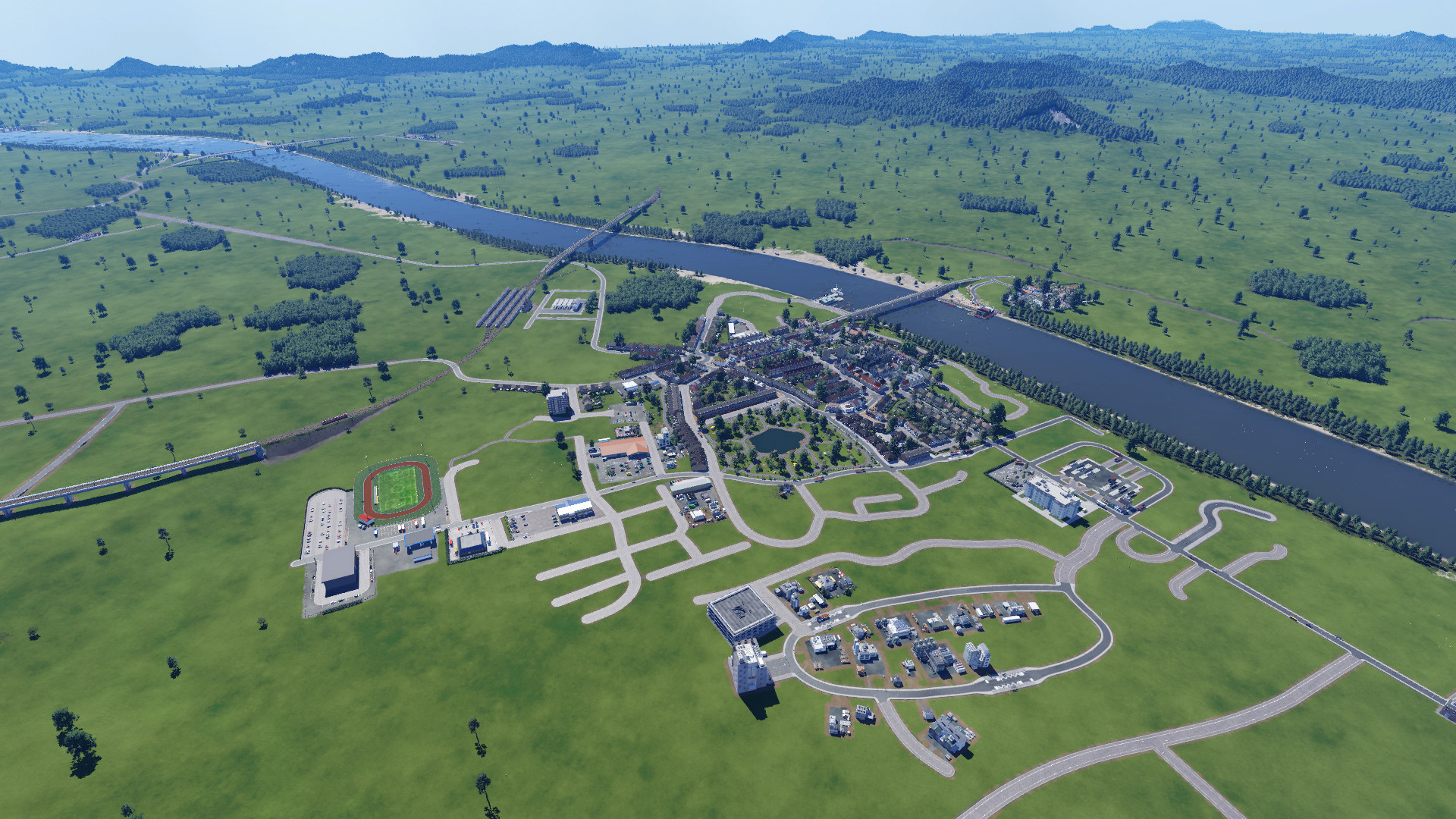 MMP: Ausbau von Causton und erste Bahnlinie