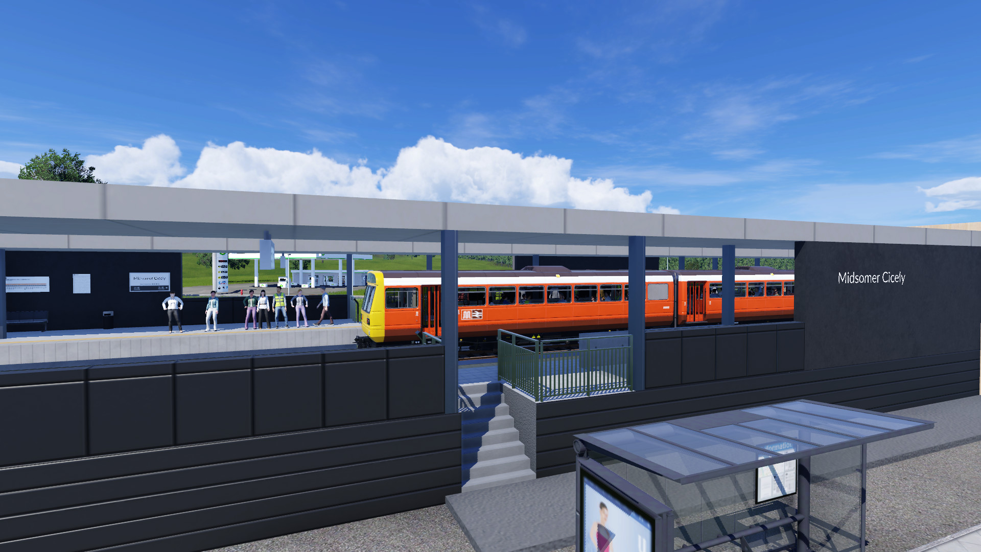 MMP: Ausbau von Causton und erste Bahnlinie