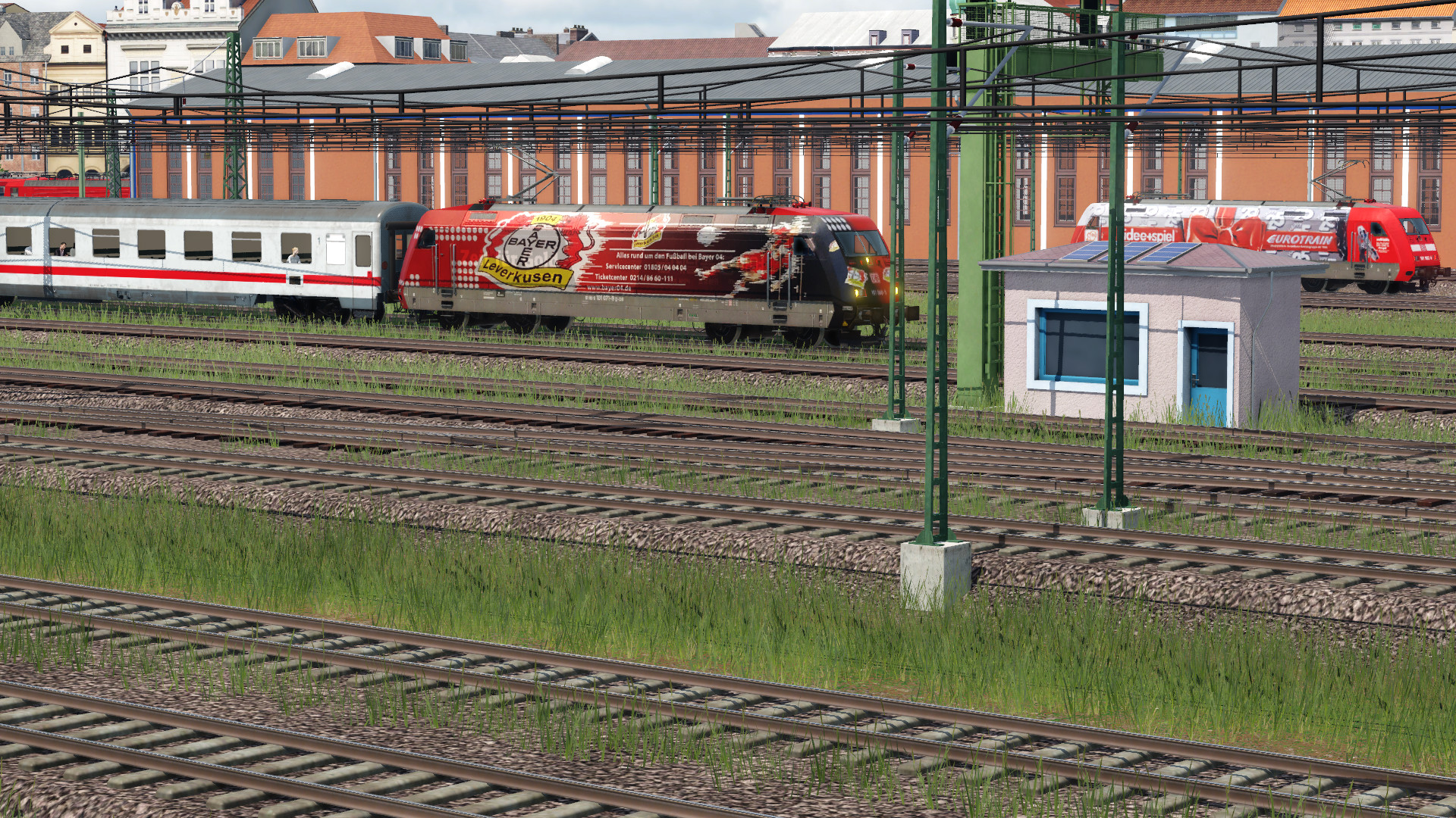 warten auf weiter fahrt
