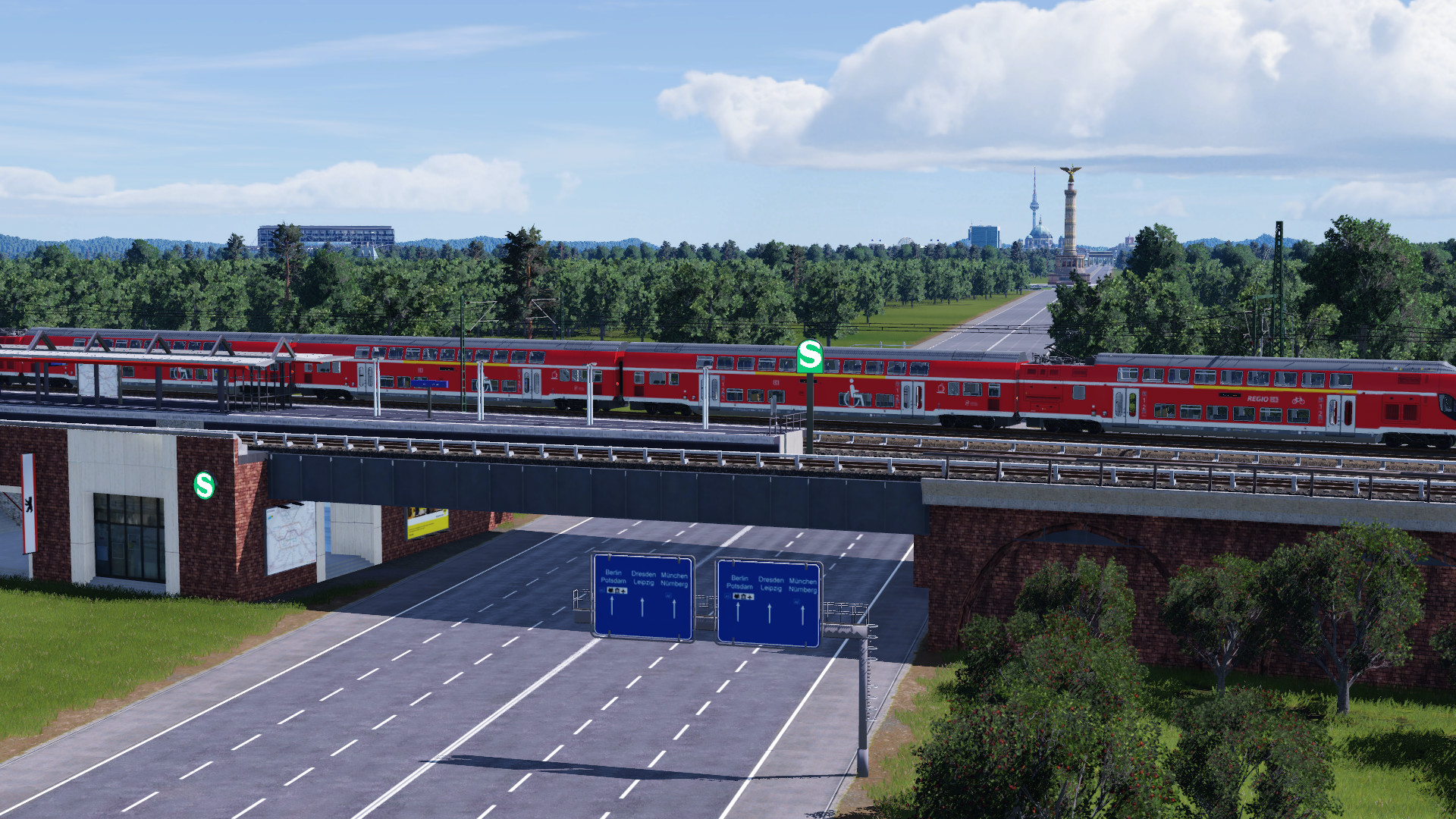 S-Bahn station "Tiergarten"