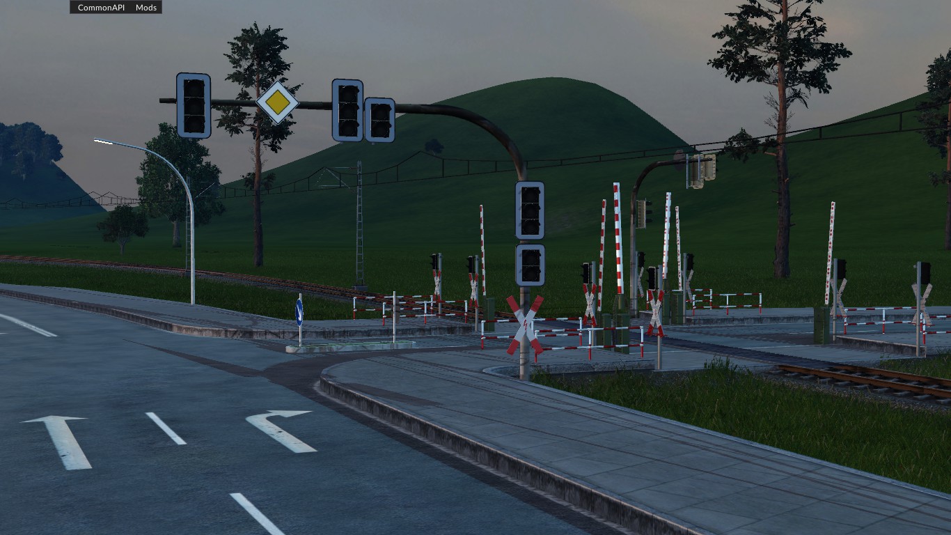 Eine Hand voll Ampeln
