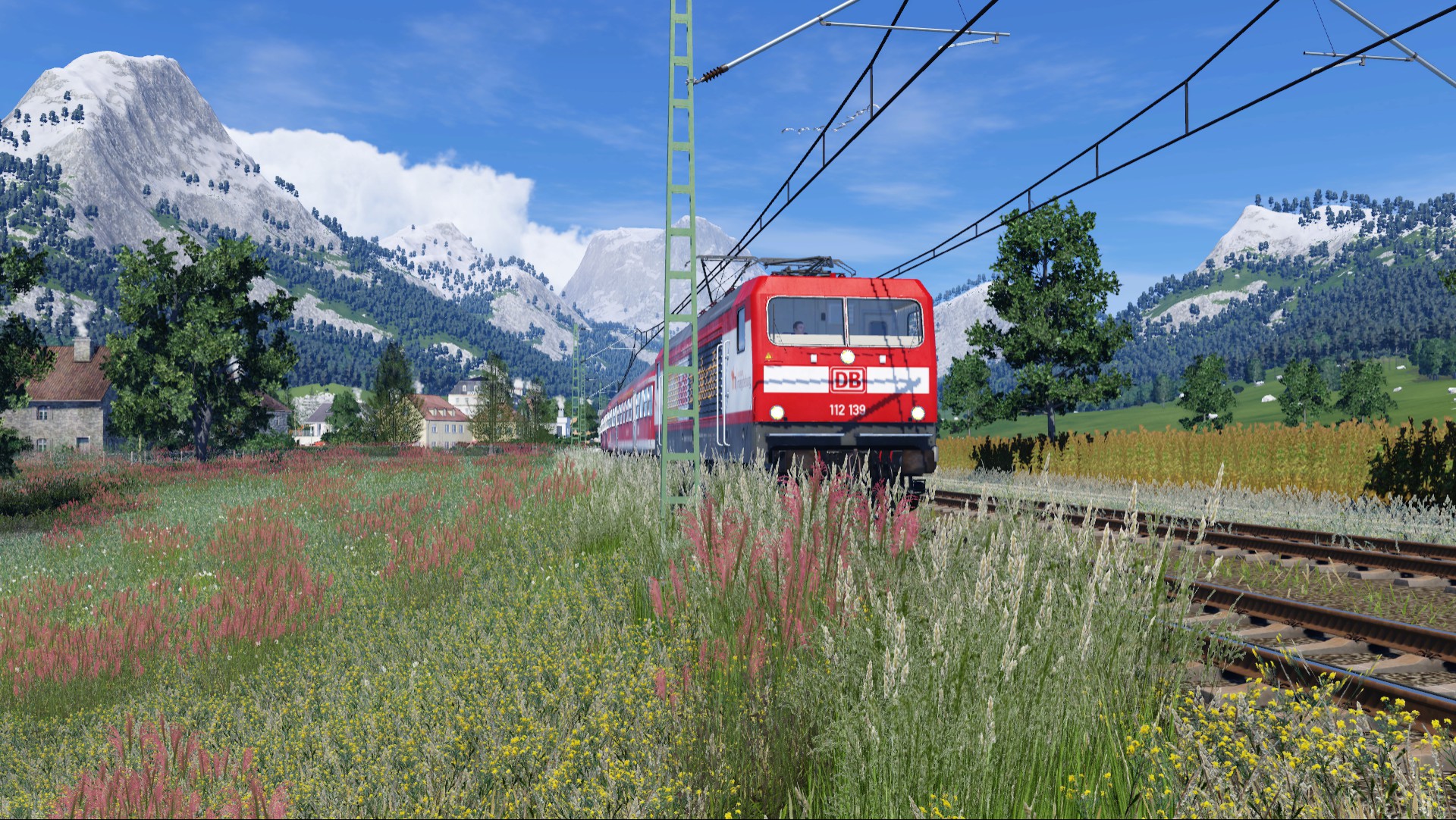 Eine RB mit Ausfahrt Richtung Zwielowsee