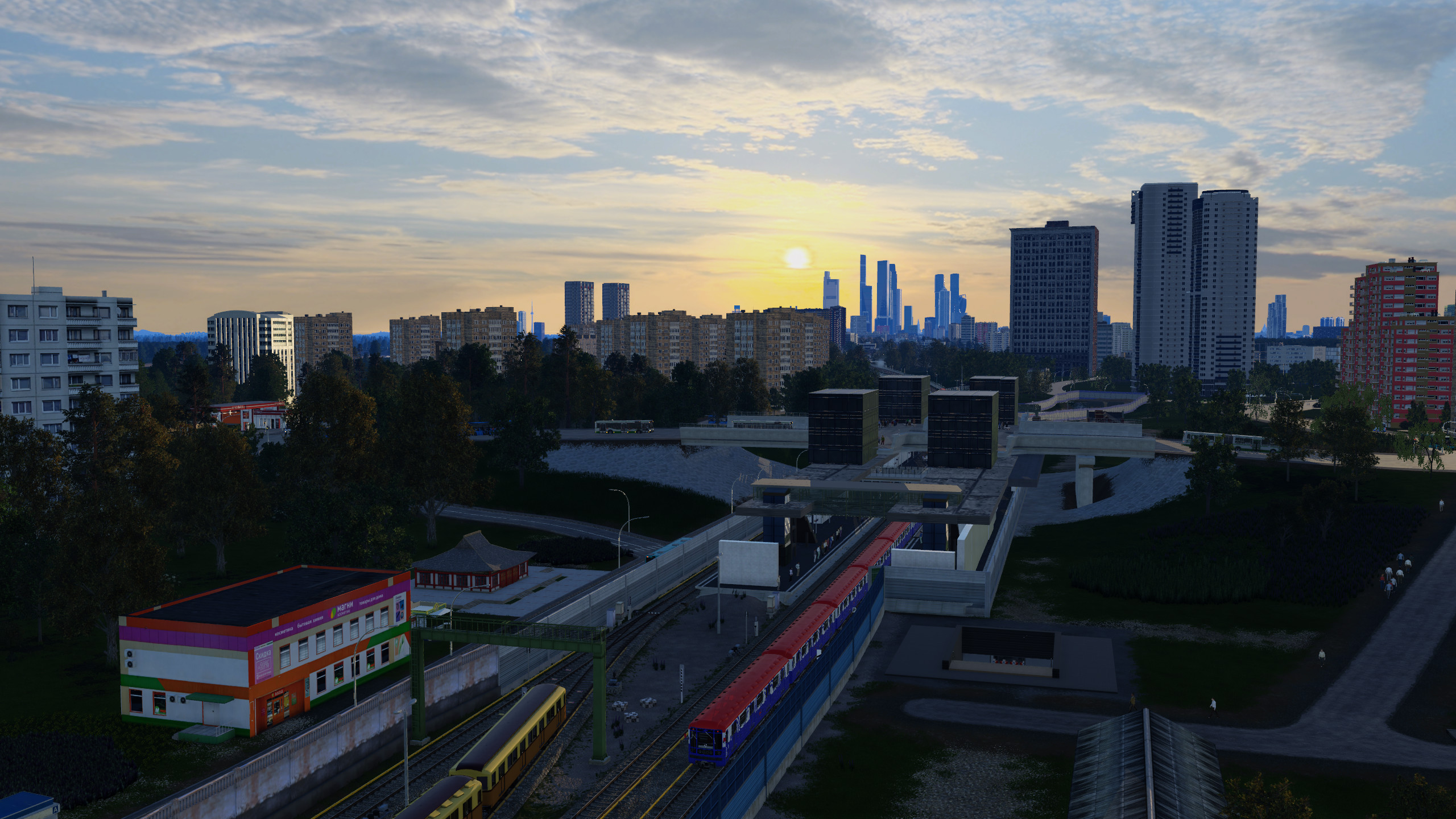 U-bahn in Moskau