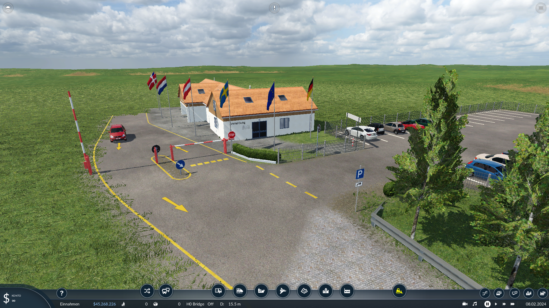 Enstehung eines Campingplatzes