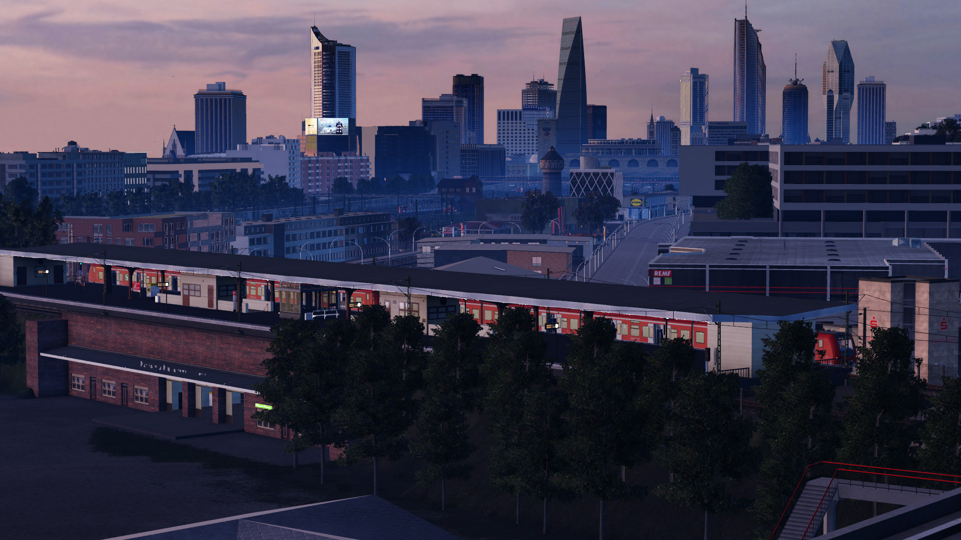 Über den Dächern der Stadt 2 - Skyline