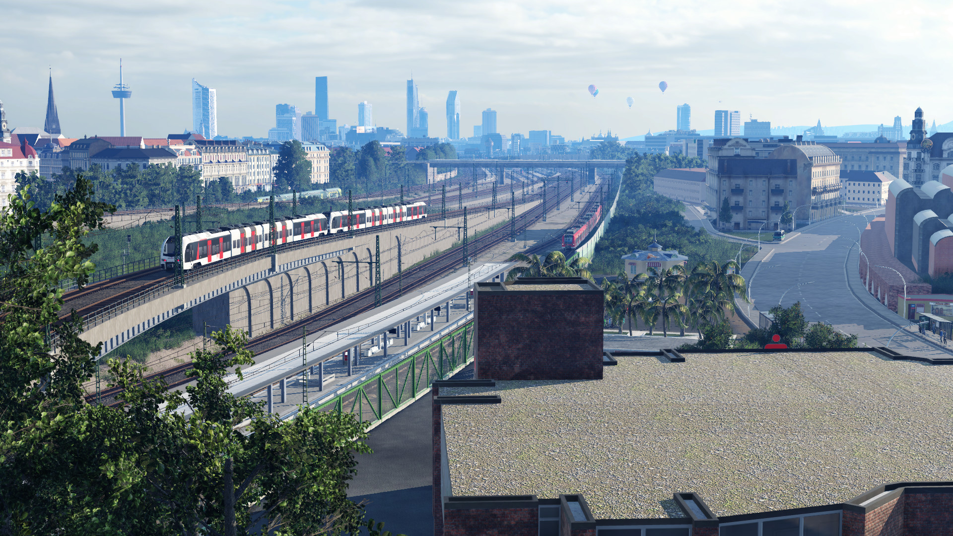 Über den Dächern der Stadt 5 - an der S1 Strecke