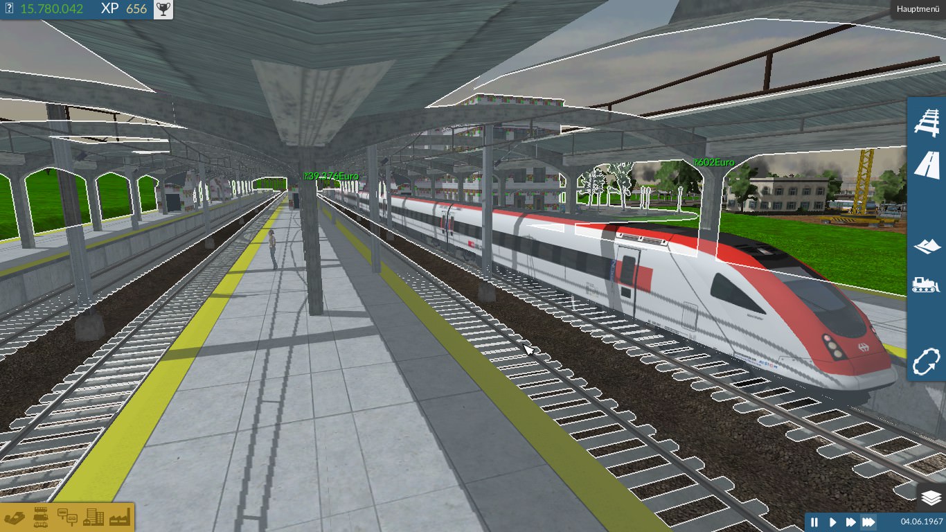 ICN ausfahrt in Zürich