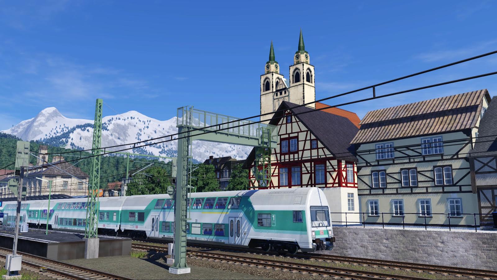 Lokbespannte S-Bahn in Lüttow-Bodenfelde