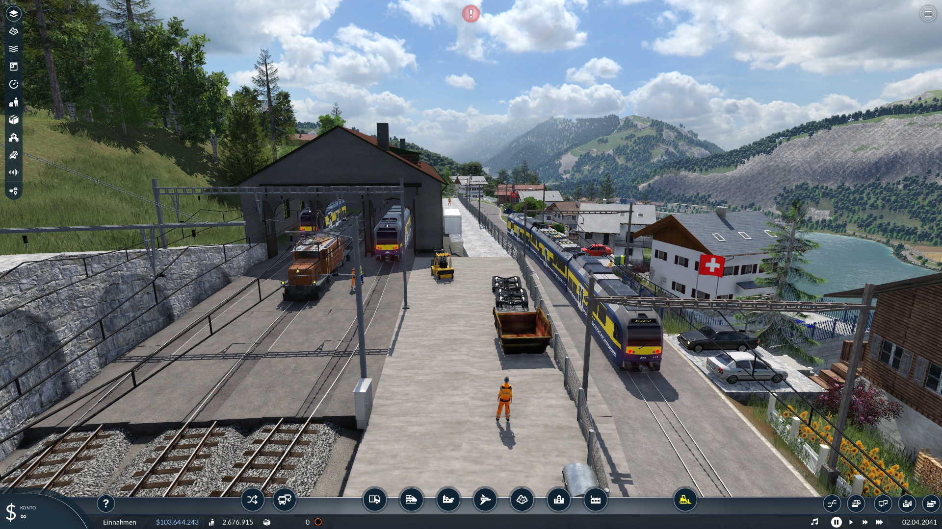 Am Depot vorbei