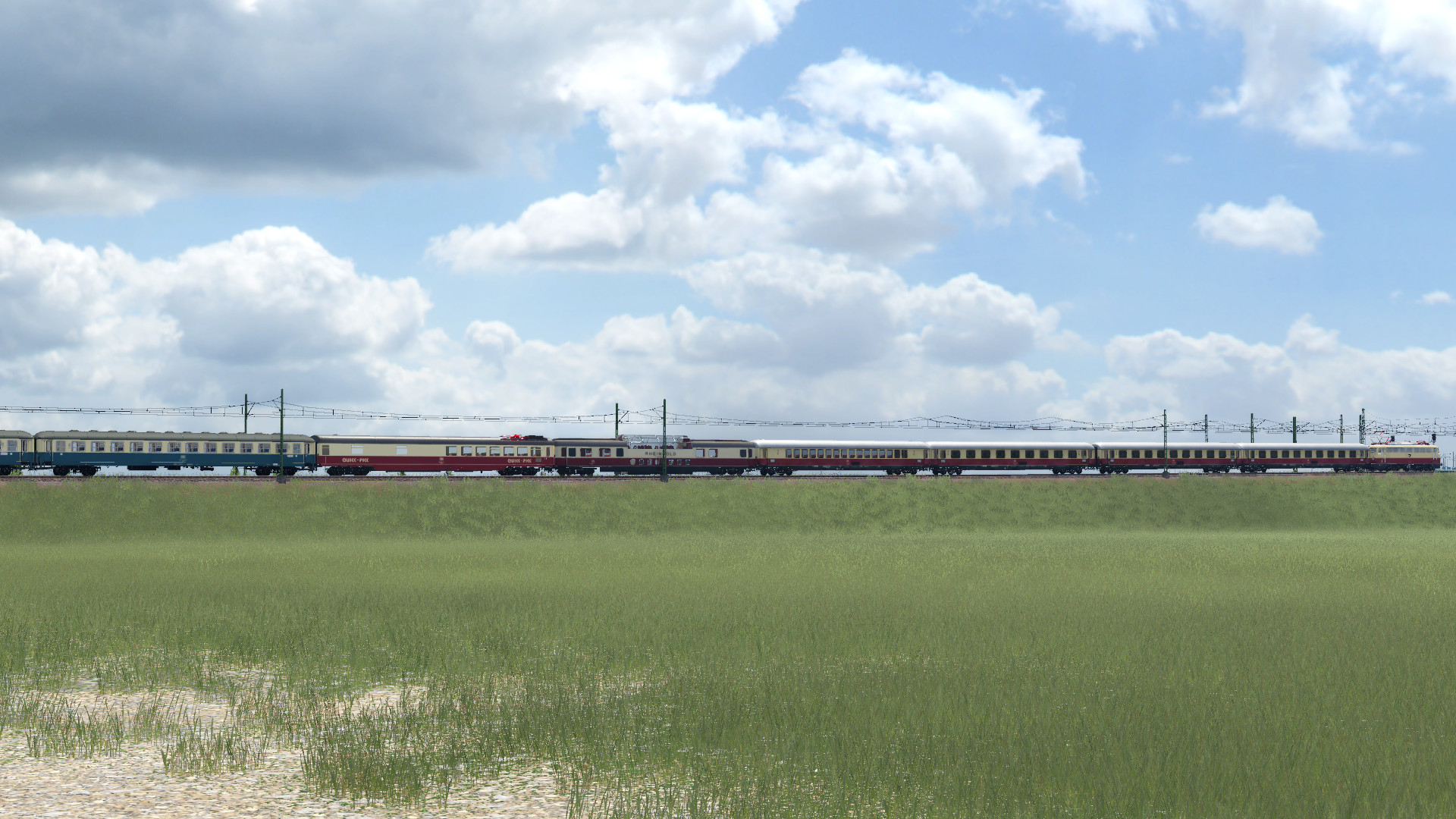 DB und ÖBB  im Sommer 1975