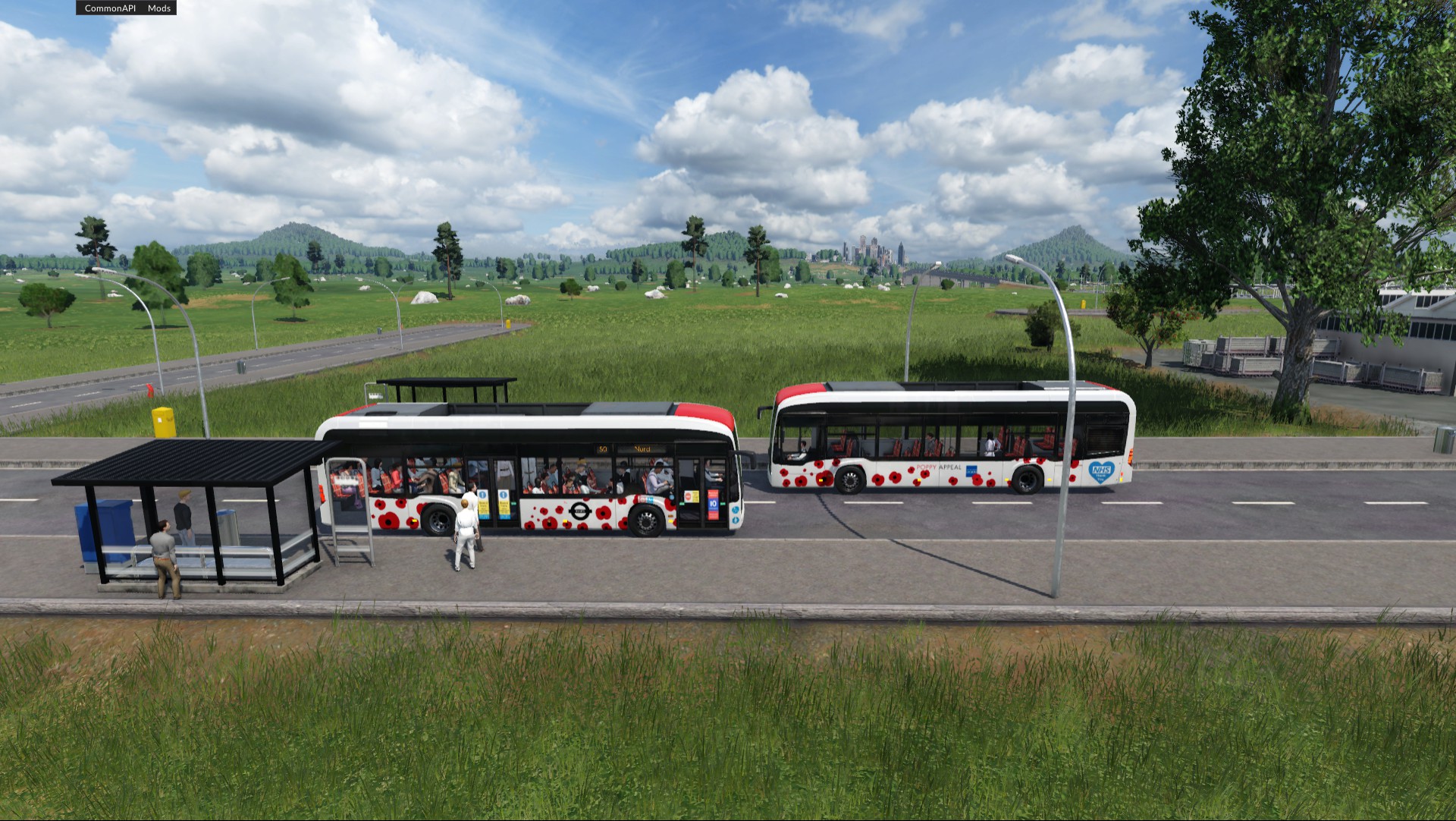 2 Ecitaro Überlandbusse
