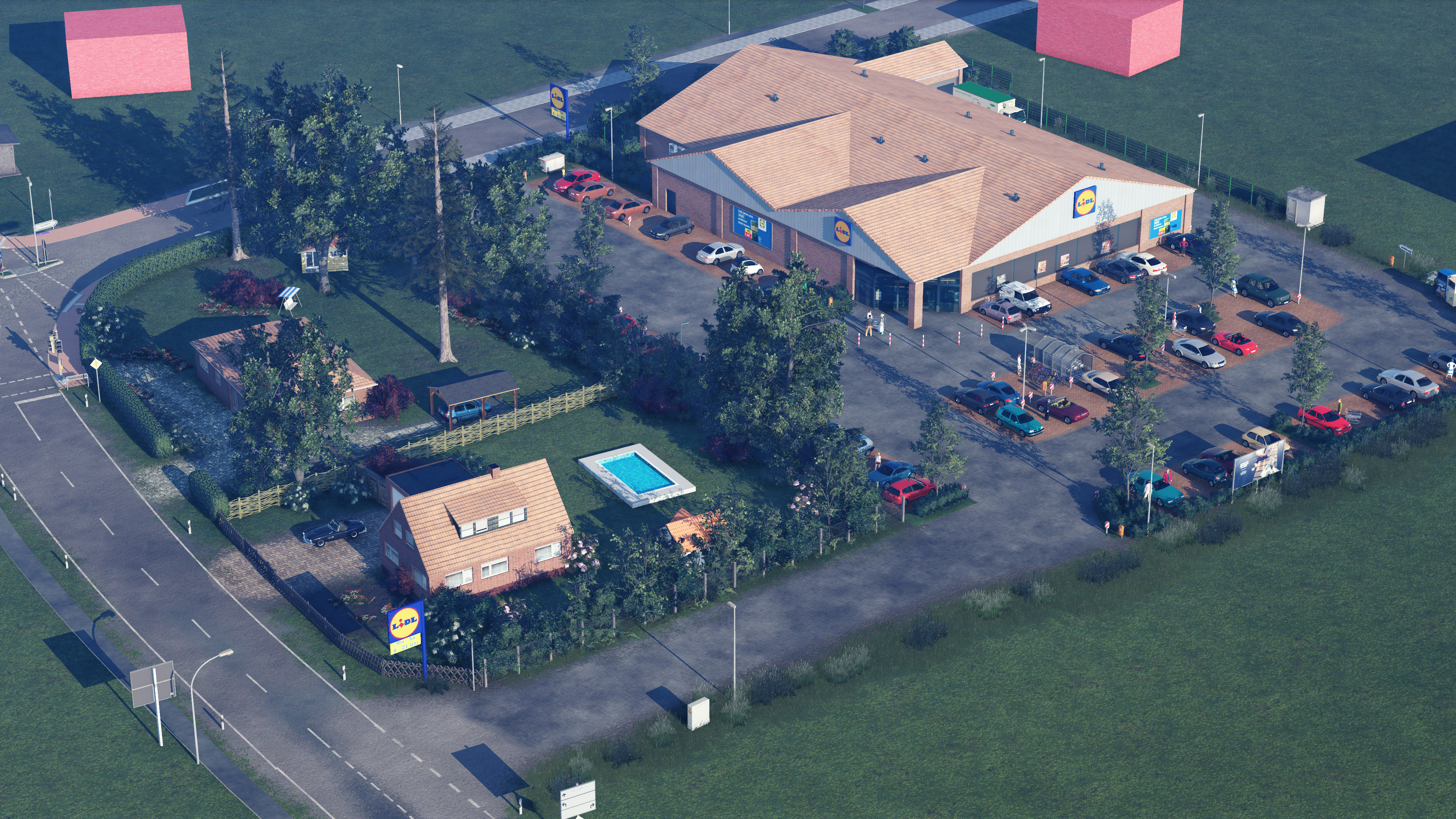 Blick hinter die Kulissen: Die erste Einkaufmöglichkeit...  (WIP)