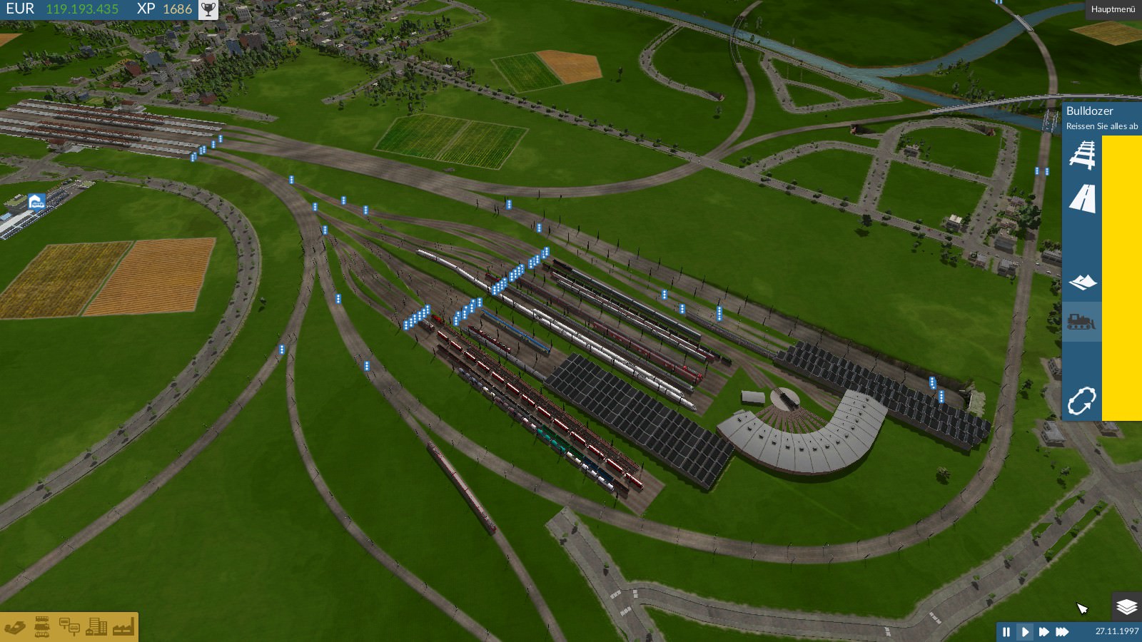 Hauptbahnhof und Betriebswerk Munster