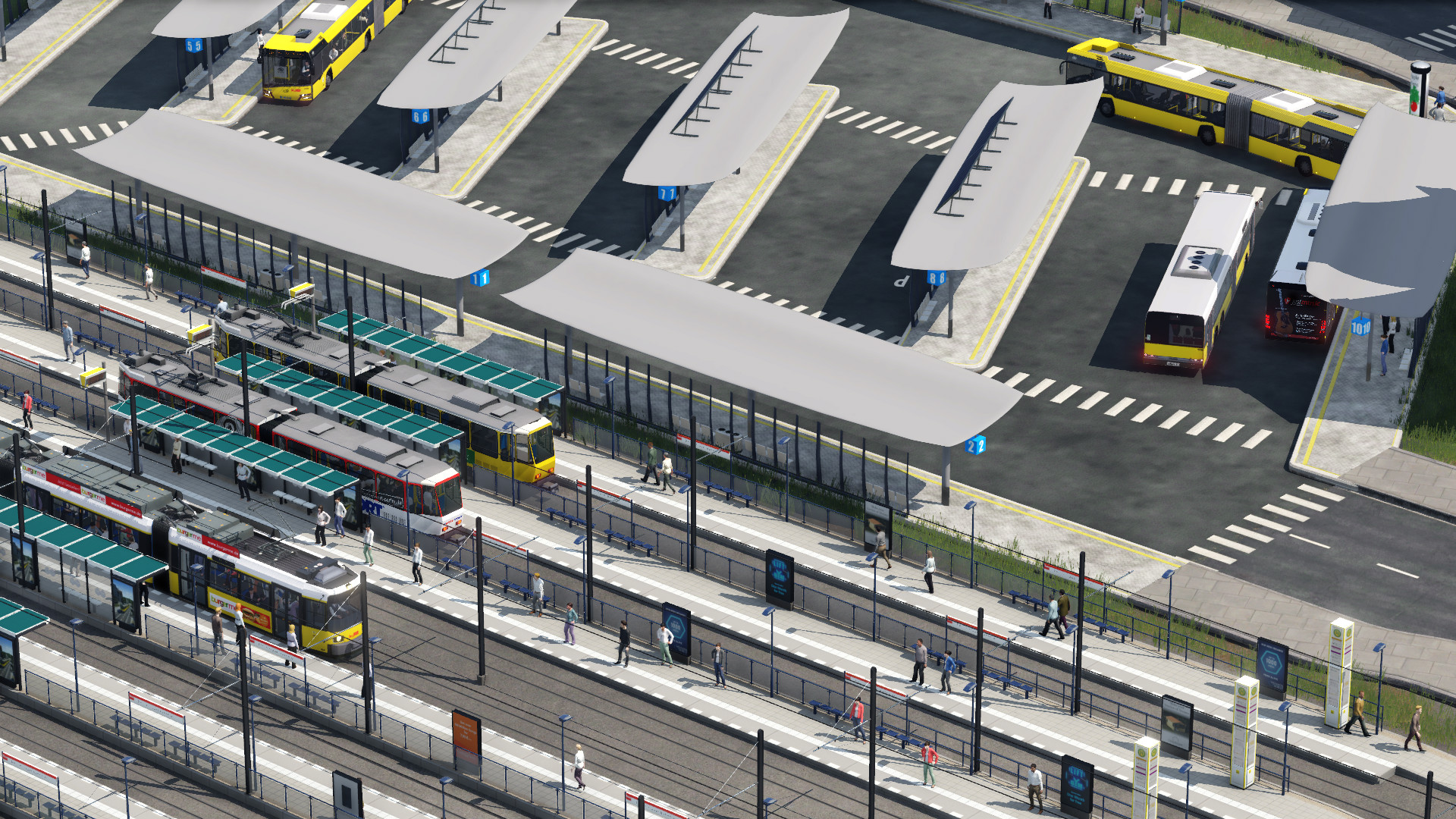 Umsteige Möglichkeit in mein klein Berlin