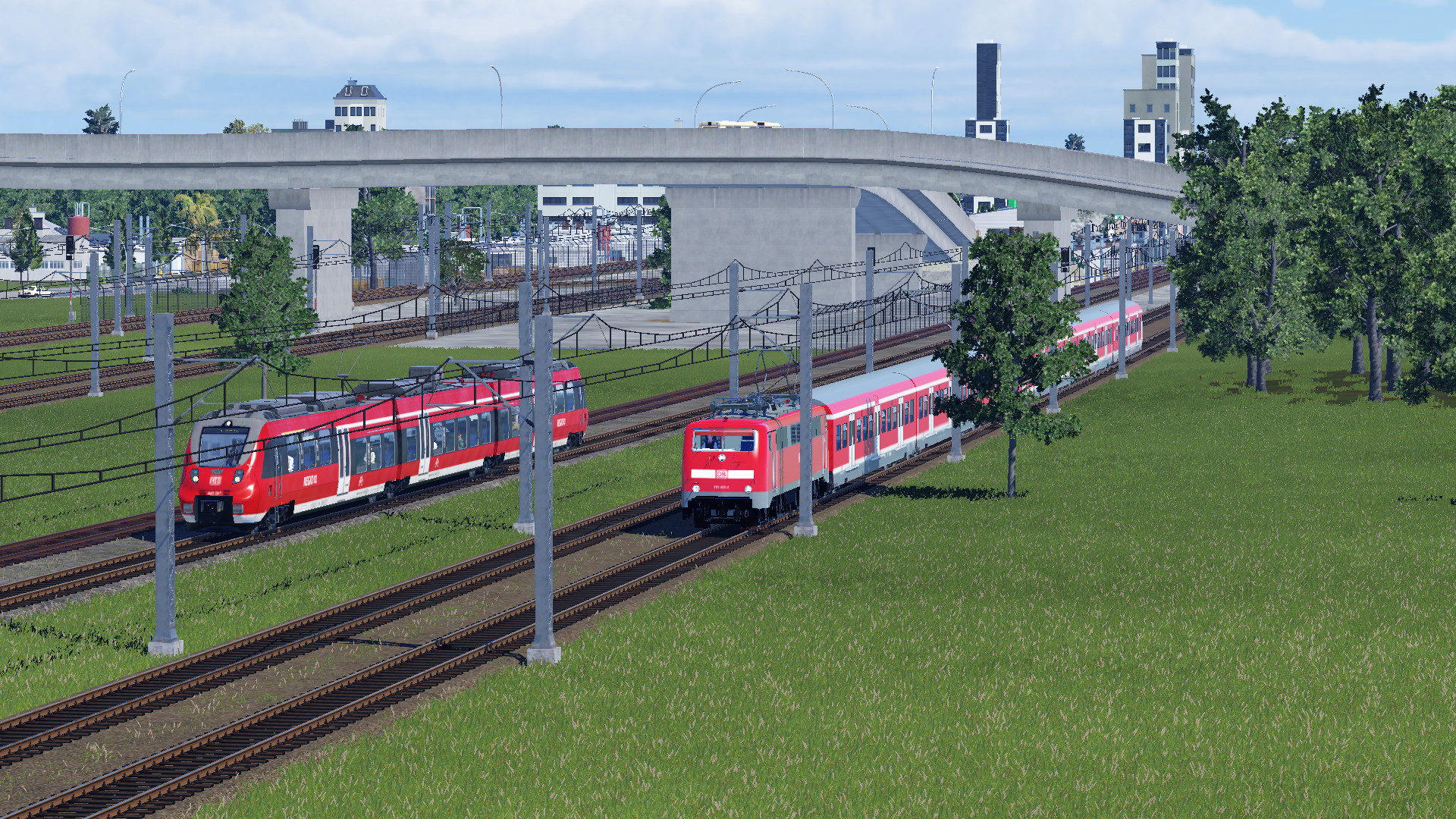 Parallelfahrt