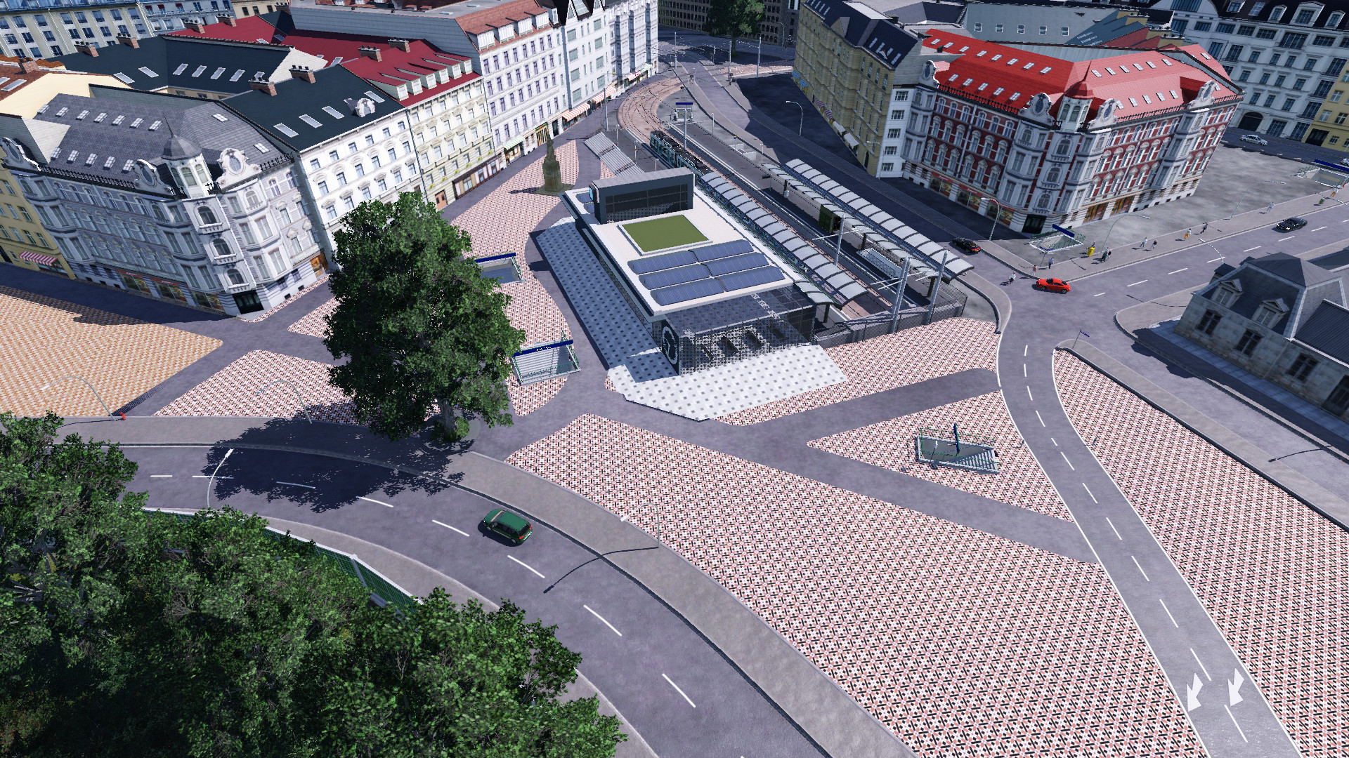 U10 Endhaltestelle Stuttgart-Stadtmitte