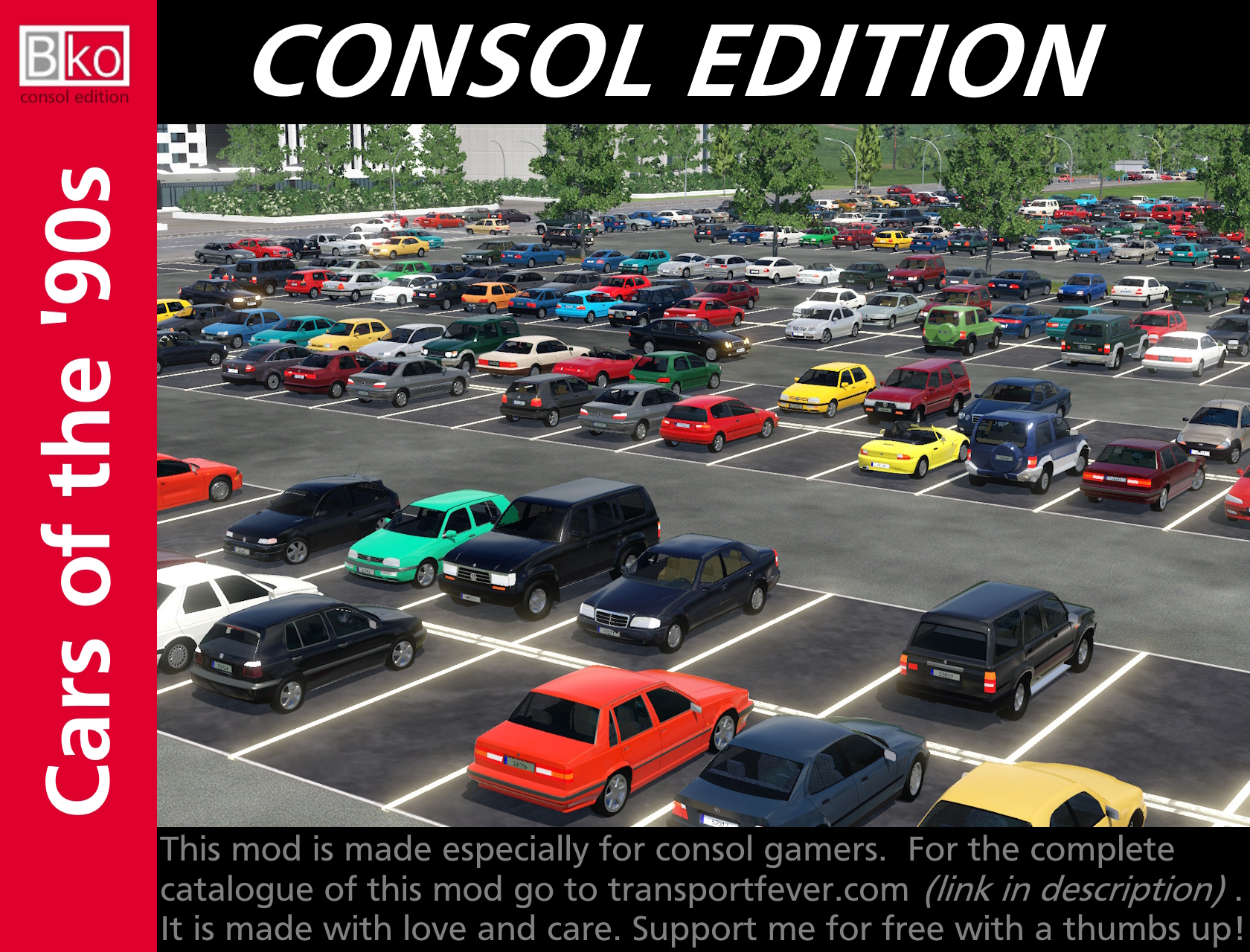 Cars of the '90s - Consol edition