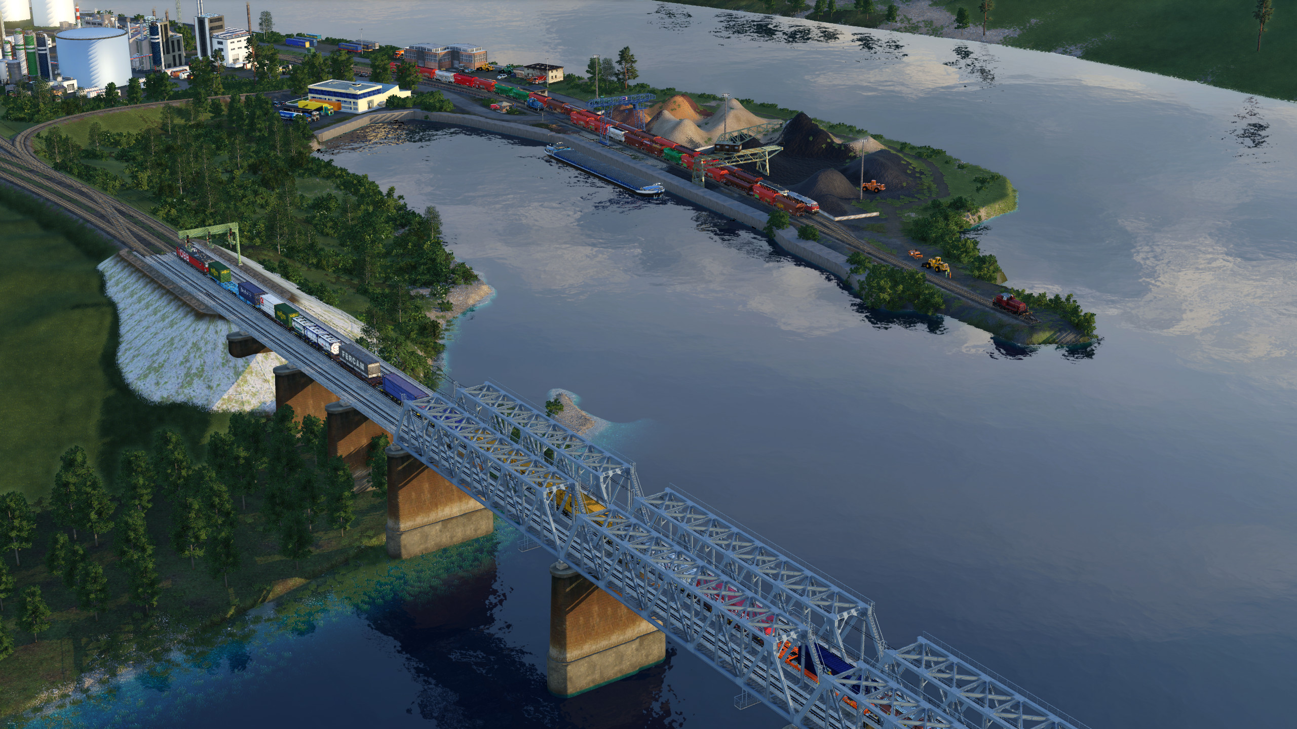 Am Hafen ist immer was los