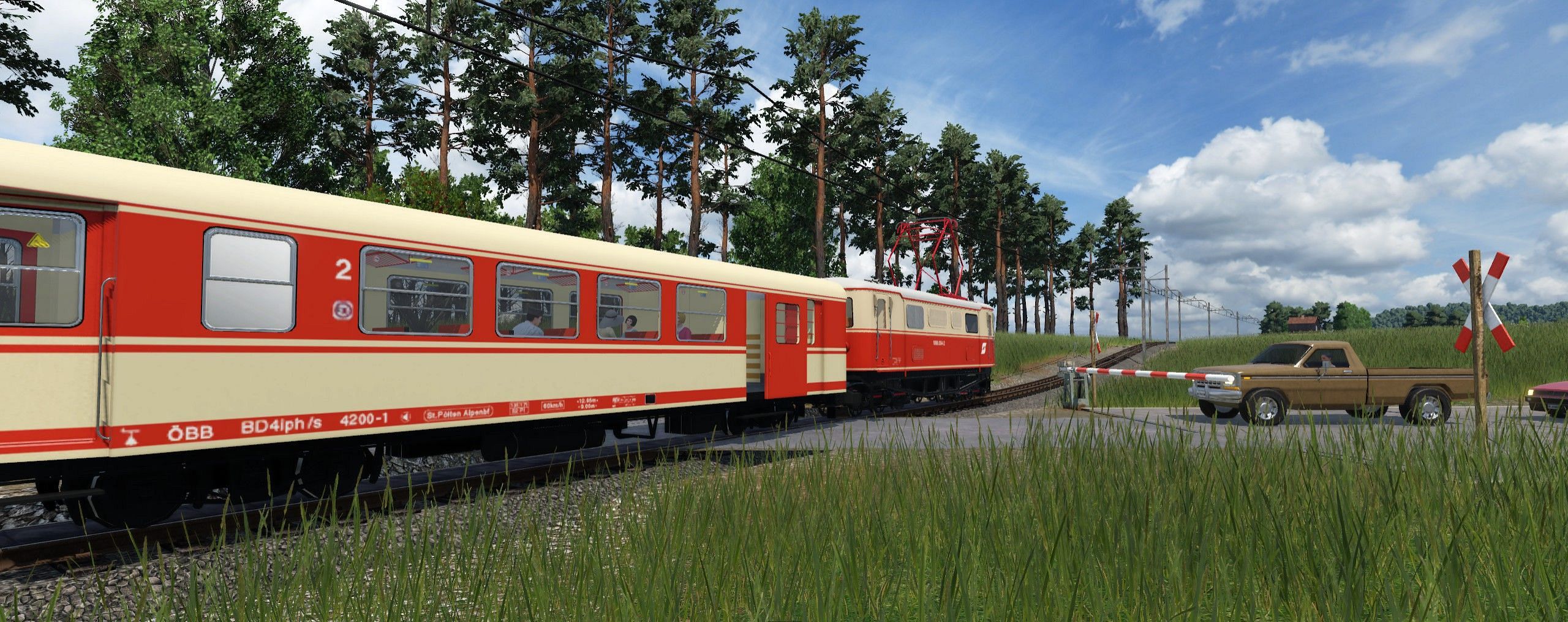 Mit der Mariazellerbahn unterwegs.