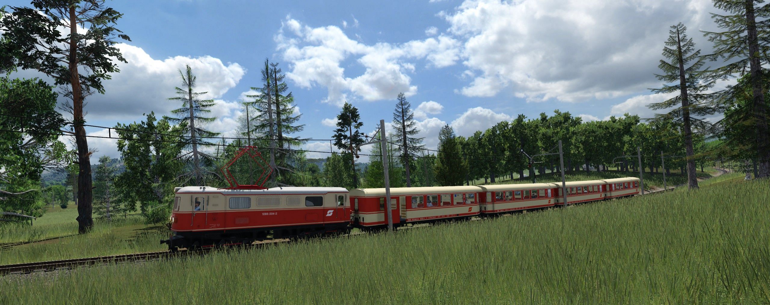 Mit der Mariazellerbahn unterwegs.
