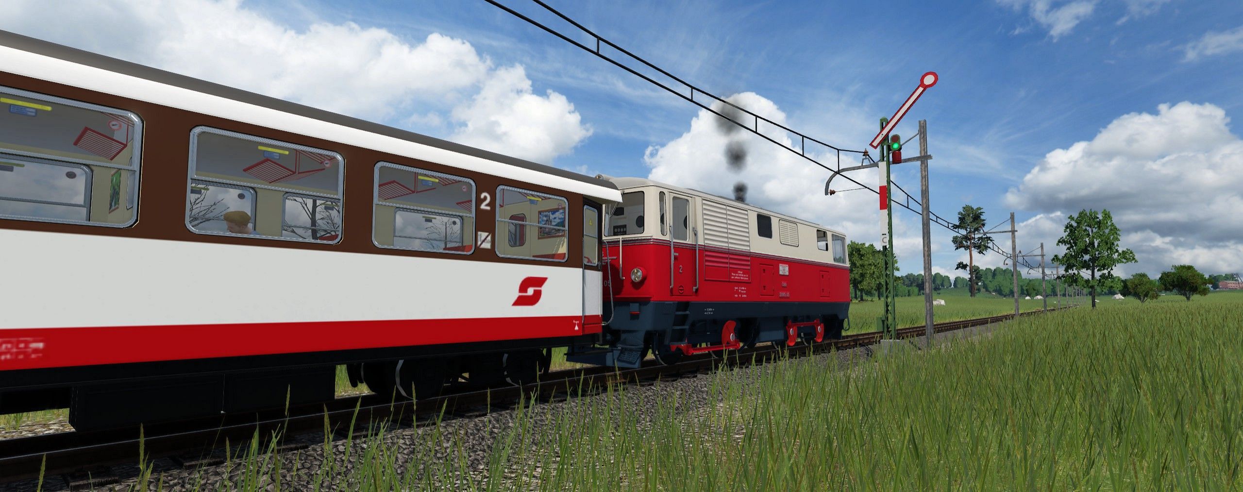Mit der Mariazellerbahn unterwegs.