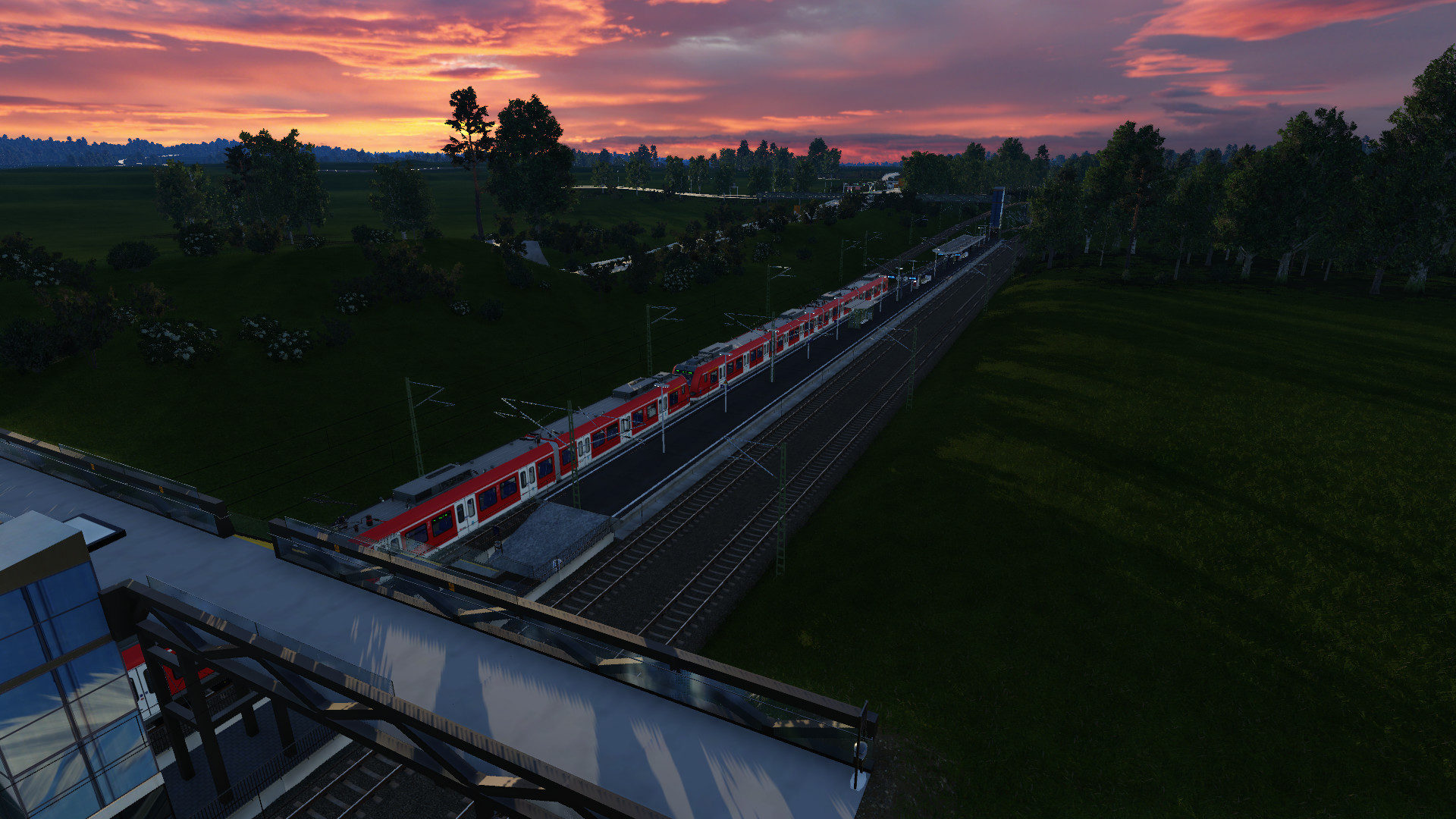 Sonnenuntergang in Österfeld