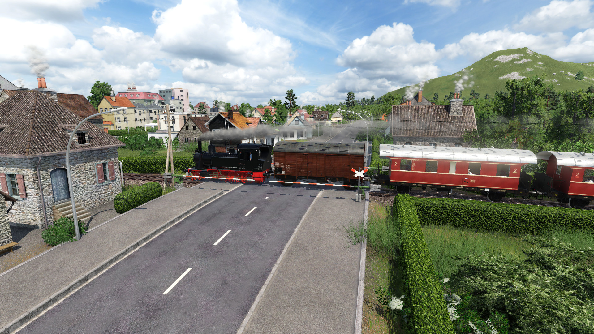 BR 70 als Retter der Nebenbahn unterwegs.