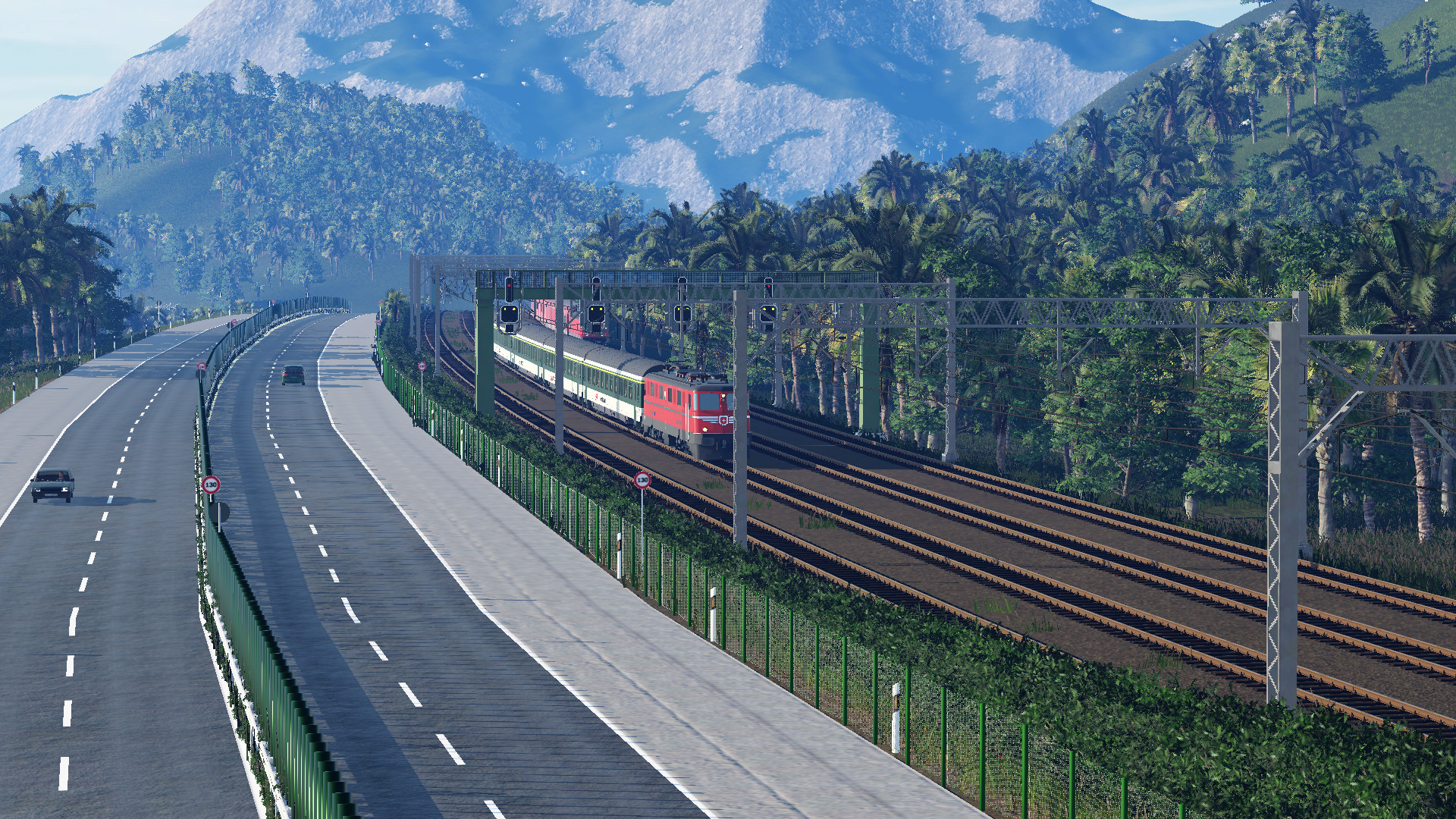 An der Autobahn