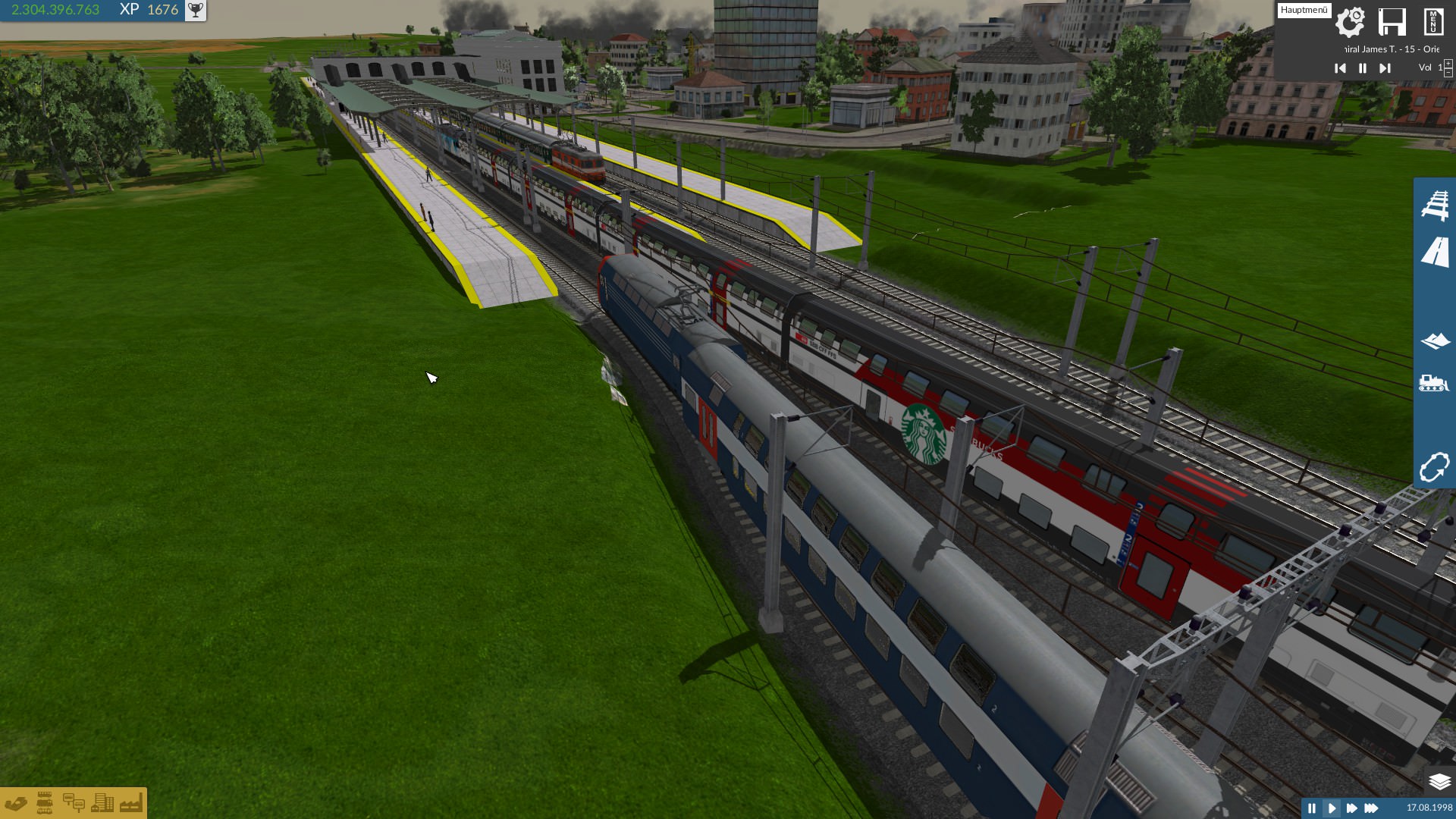 InterCity Kreuzung