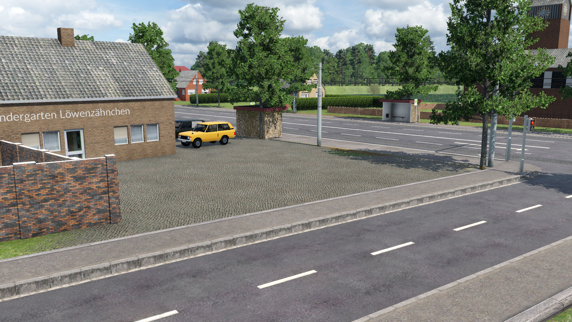 Spielothek und Kindergarten n der Nachbarschaft