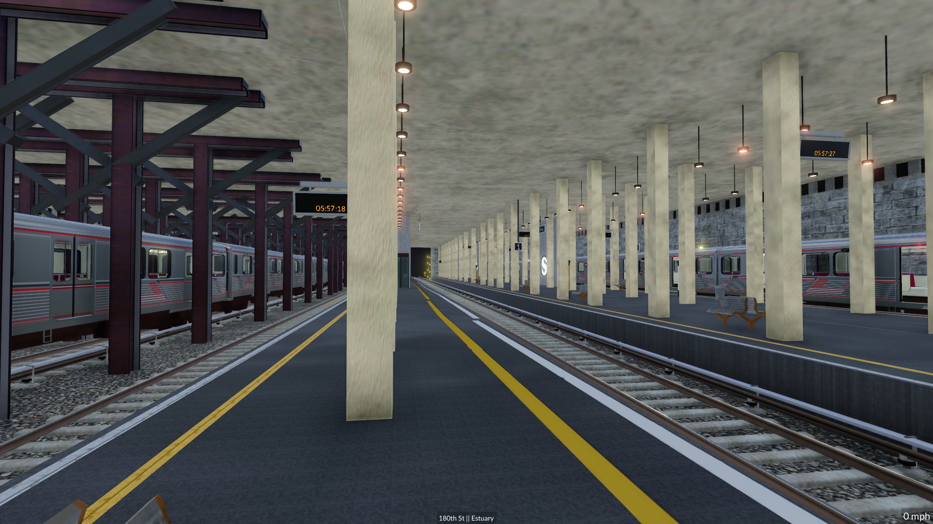 180th Street - Estuary Subway Station and Yard