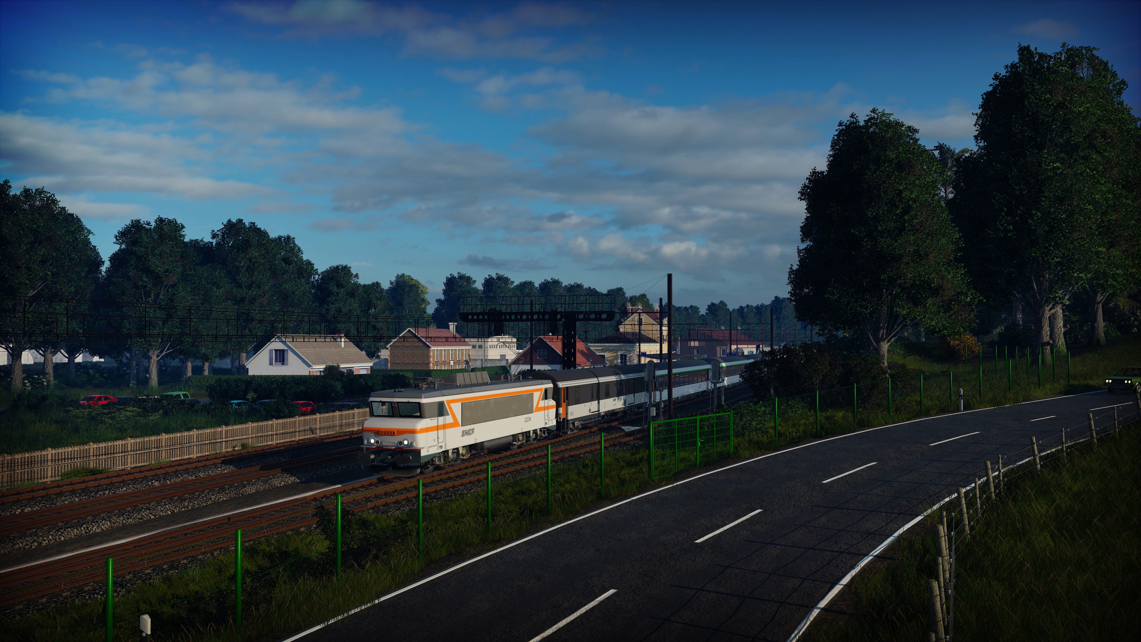En gare de Saint Amour