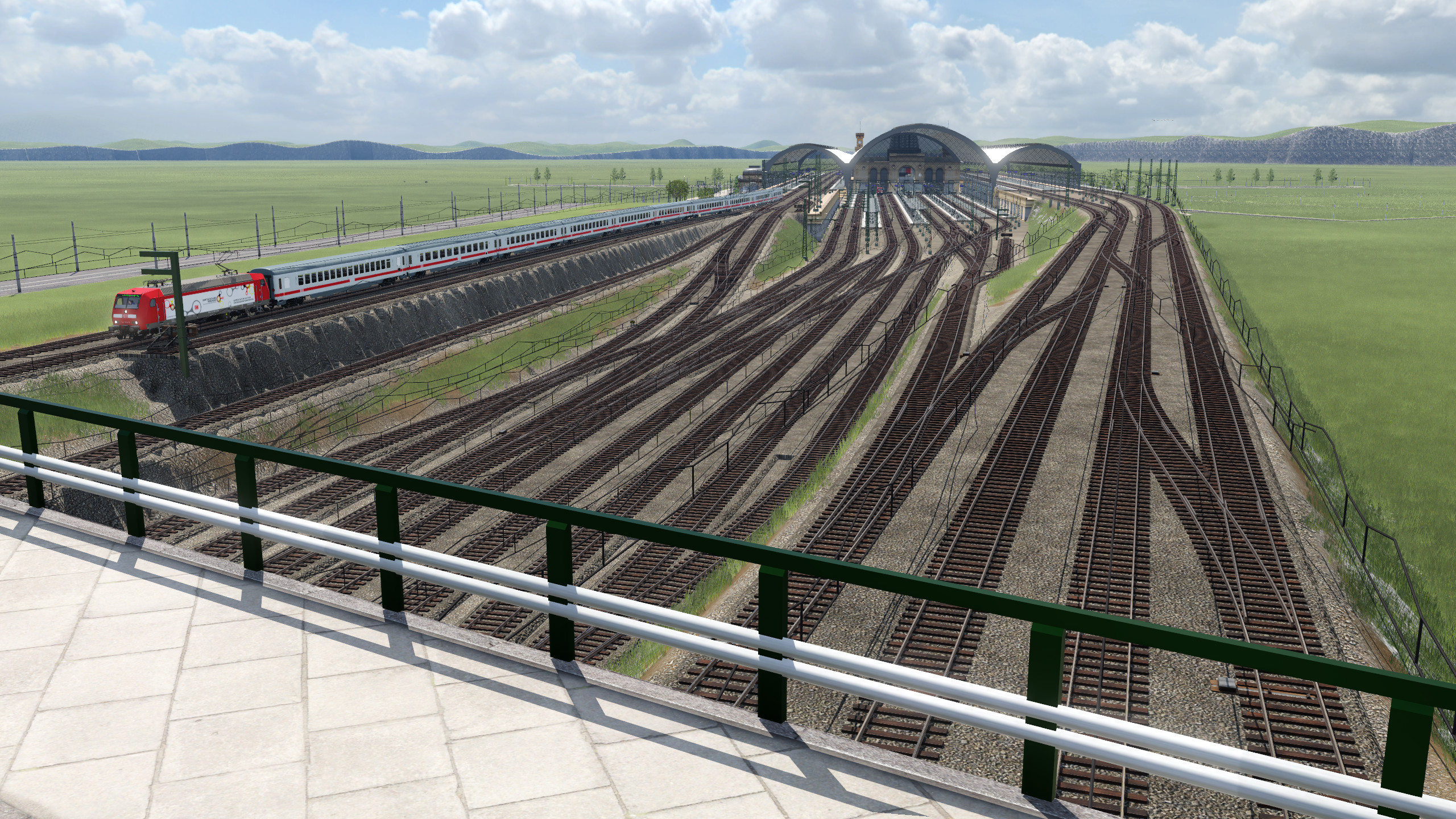 Dresden HBF Gleisvorfeld