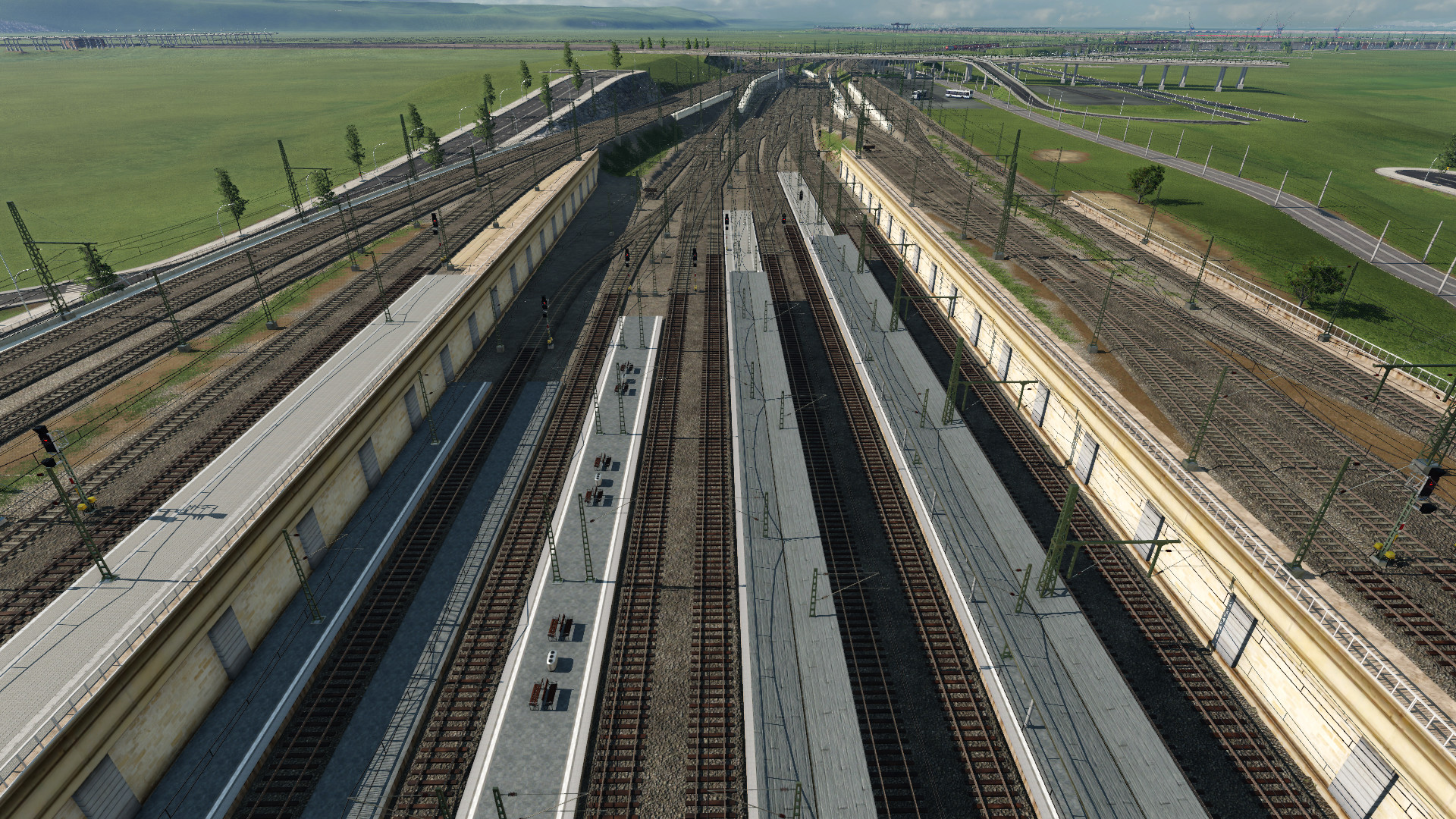 Dresden Hauptbahnhof Gleisvorfeld