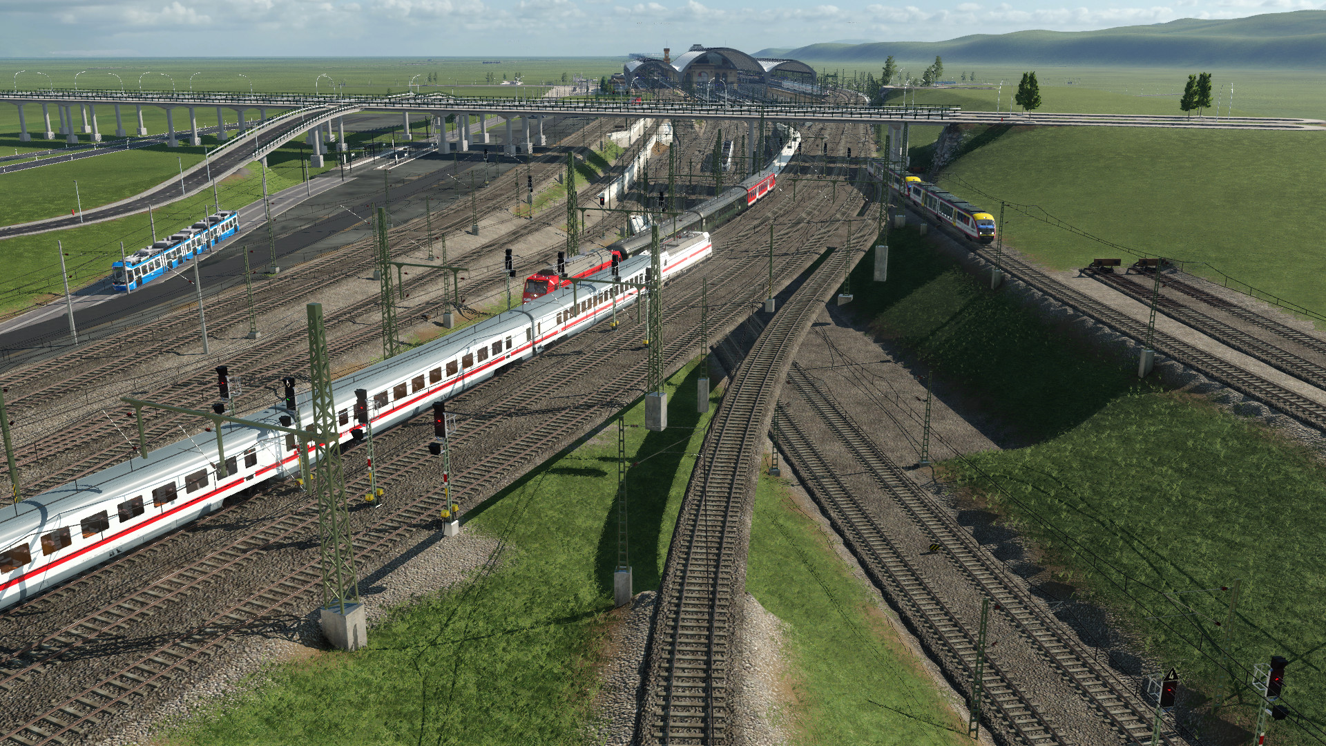 Dresden Hauptbahnhof Gleisvorfeld
