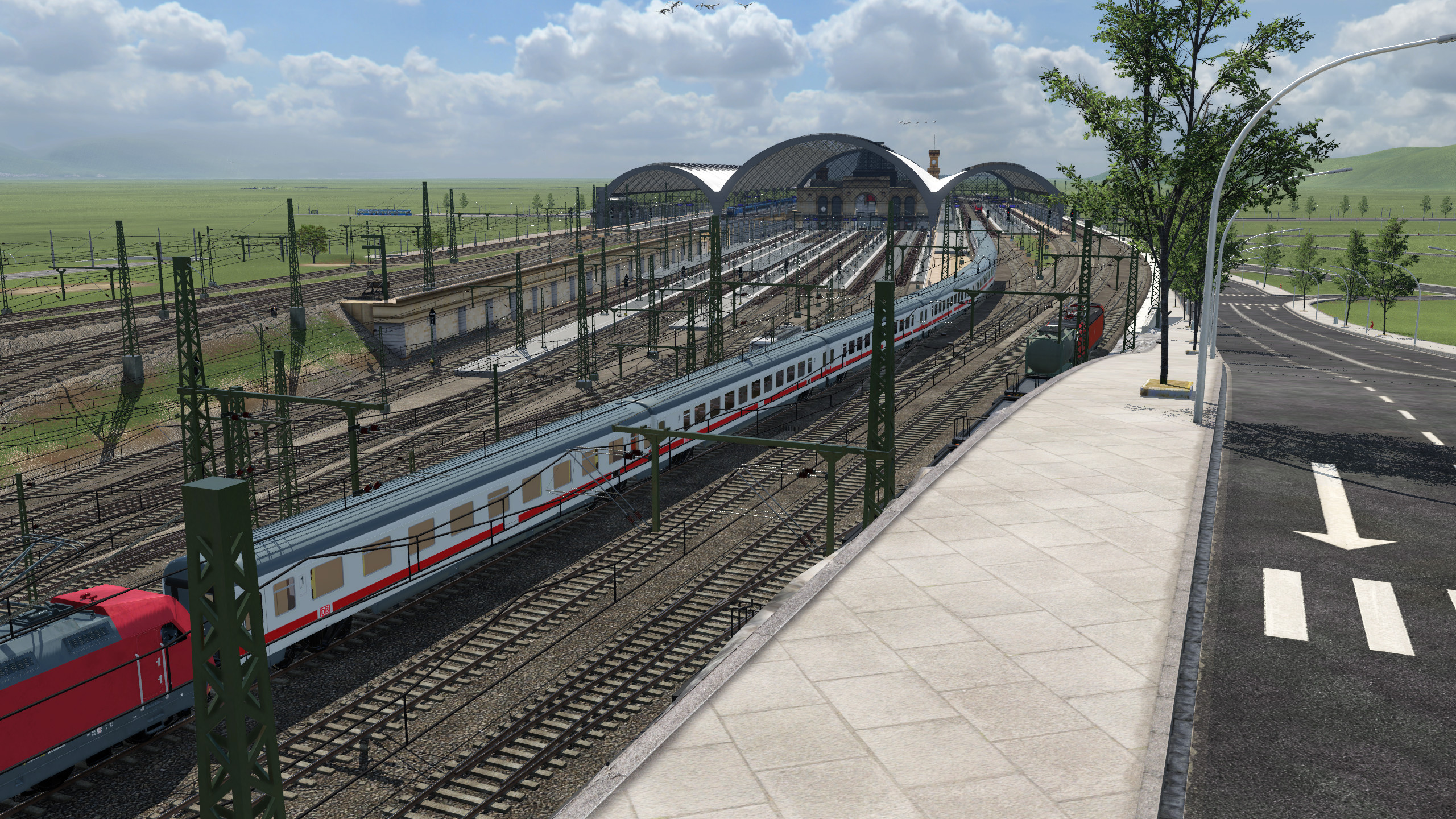 Dresden Hauptbahnhof Gleisvorfeld