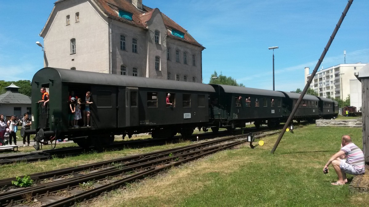 Dampftage im Bahnpark Augsburg mit Ammersee Dampfbahn