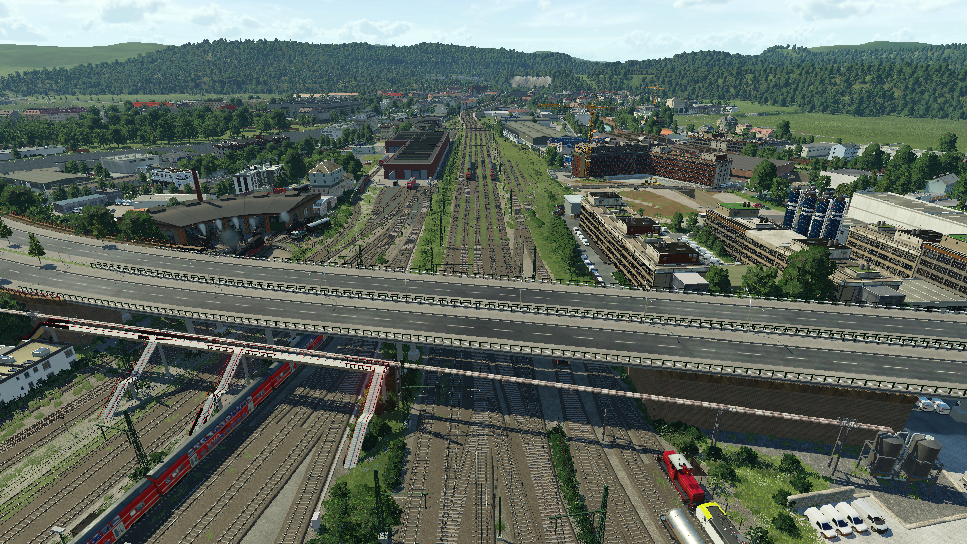 Dresden Betriebswerk blick Plauen