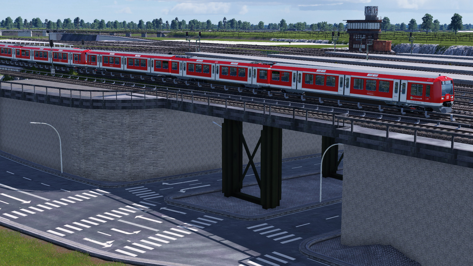 Hamburg Altona Gleisvorfeld