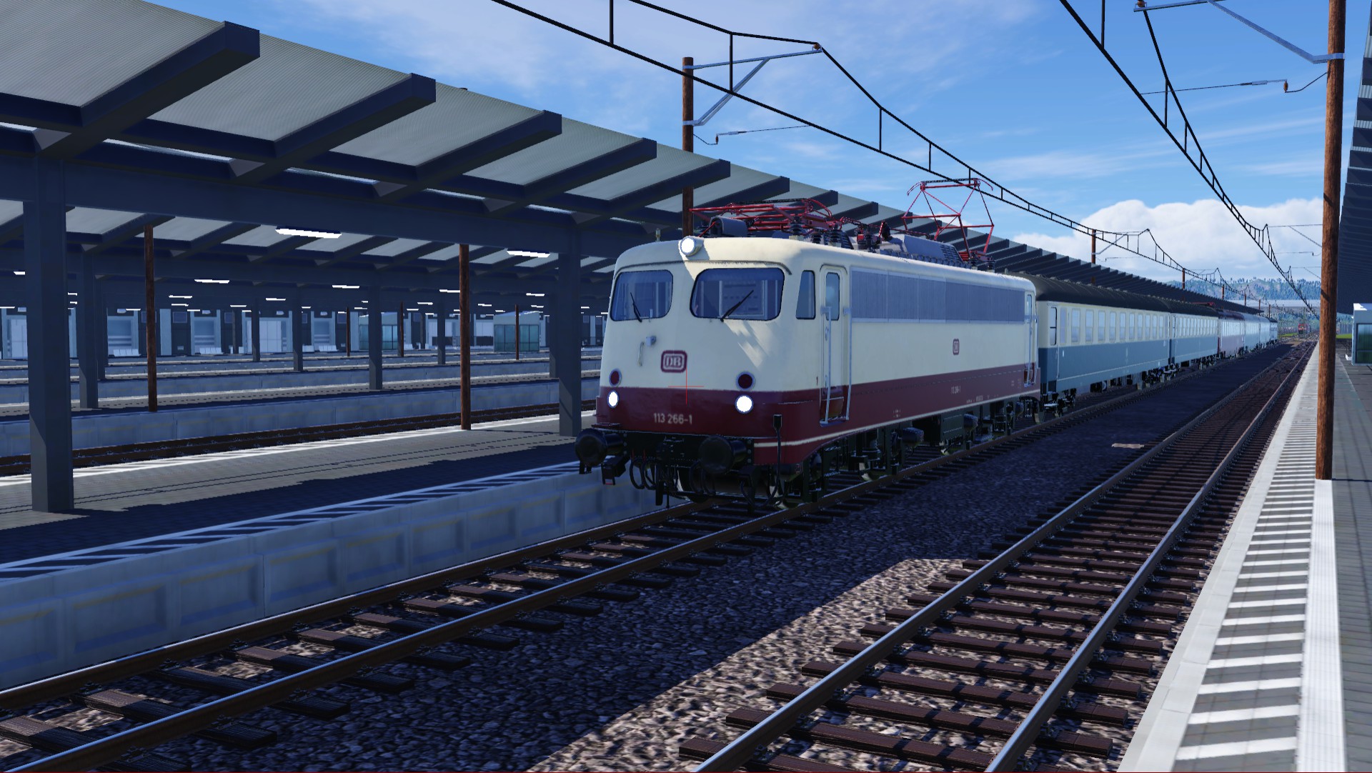 113 266-1 am Hbf als SDZ