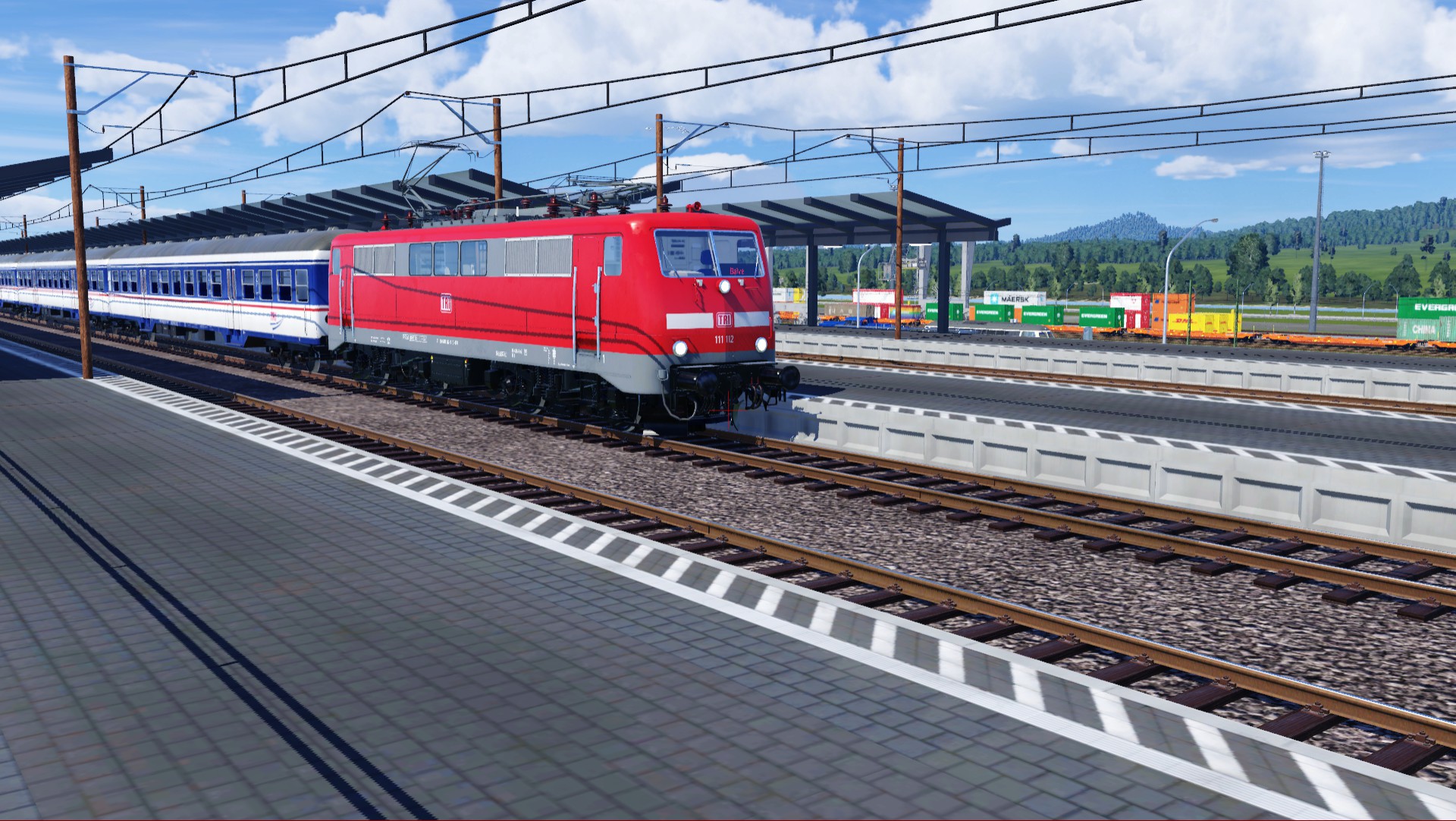 BR 111 112 Mit dem TRI RE Unterwegs