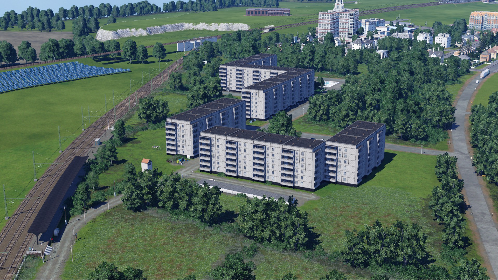 Noch eine kleine Plattenbausiedling