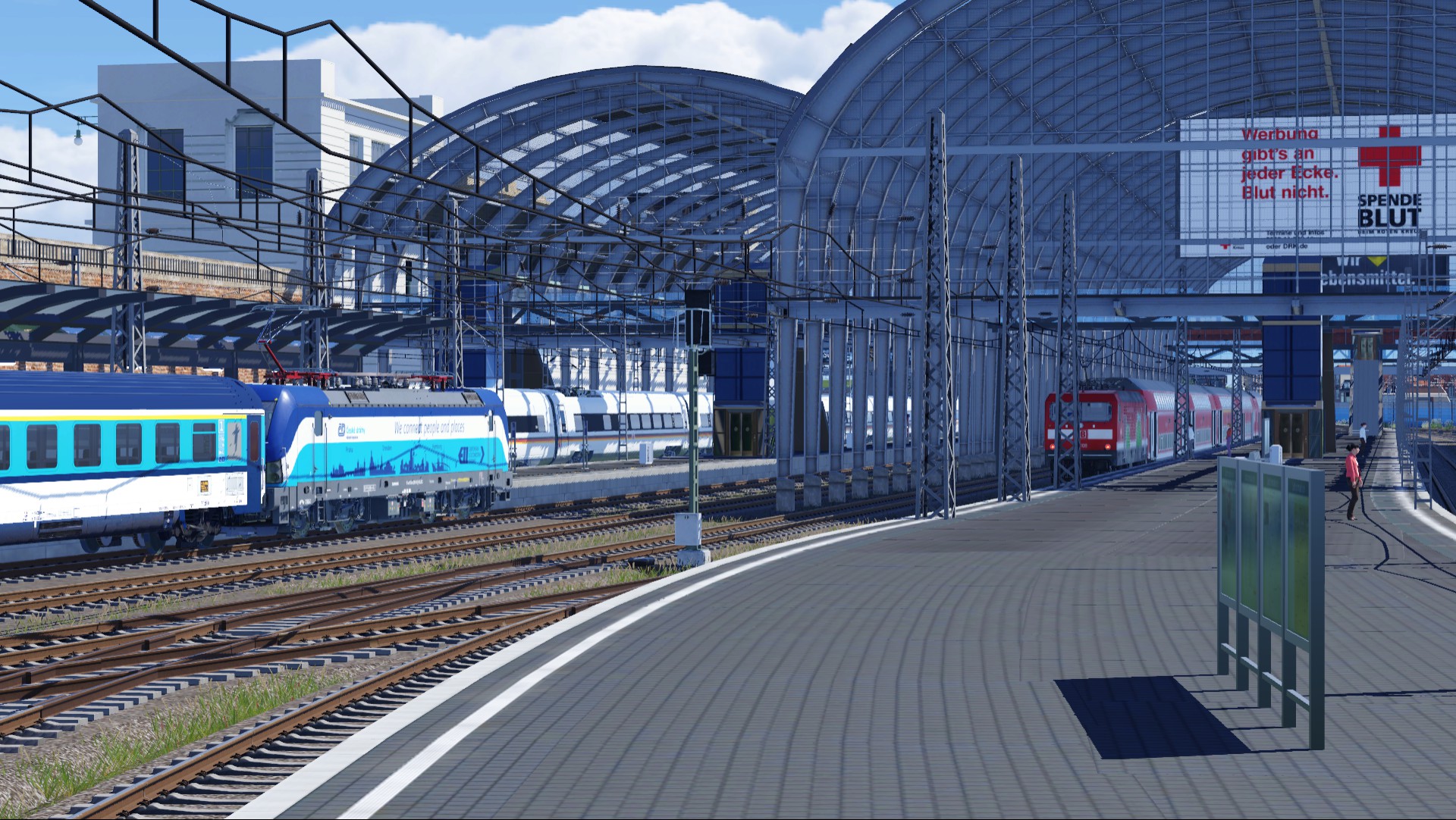 Die gute alte Tschechische Bahn...