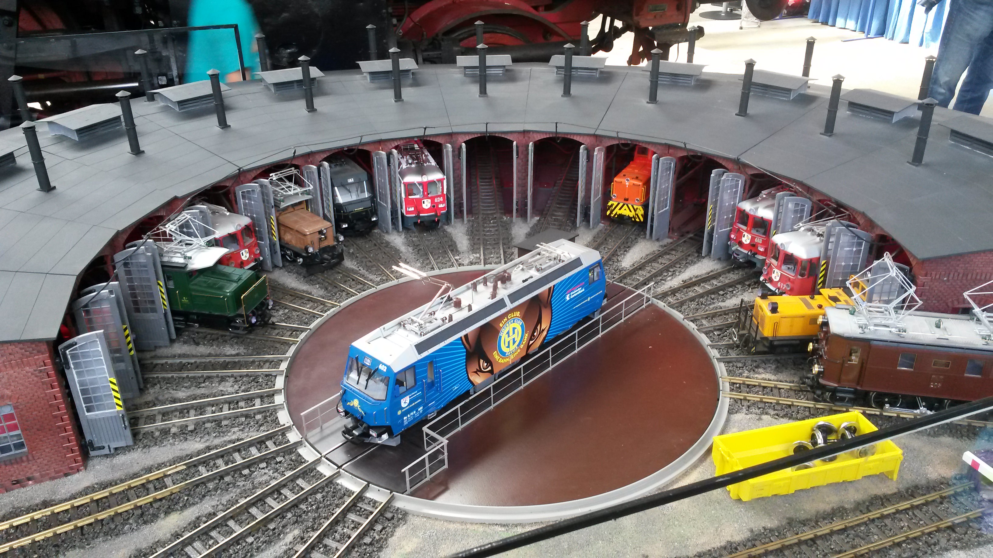 Im Bahnpark Augsburg