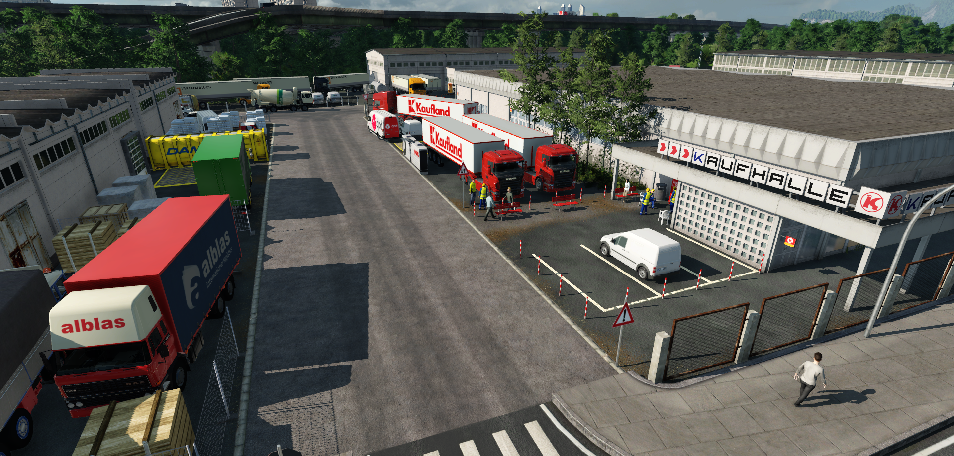 Small warehouse area