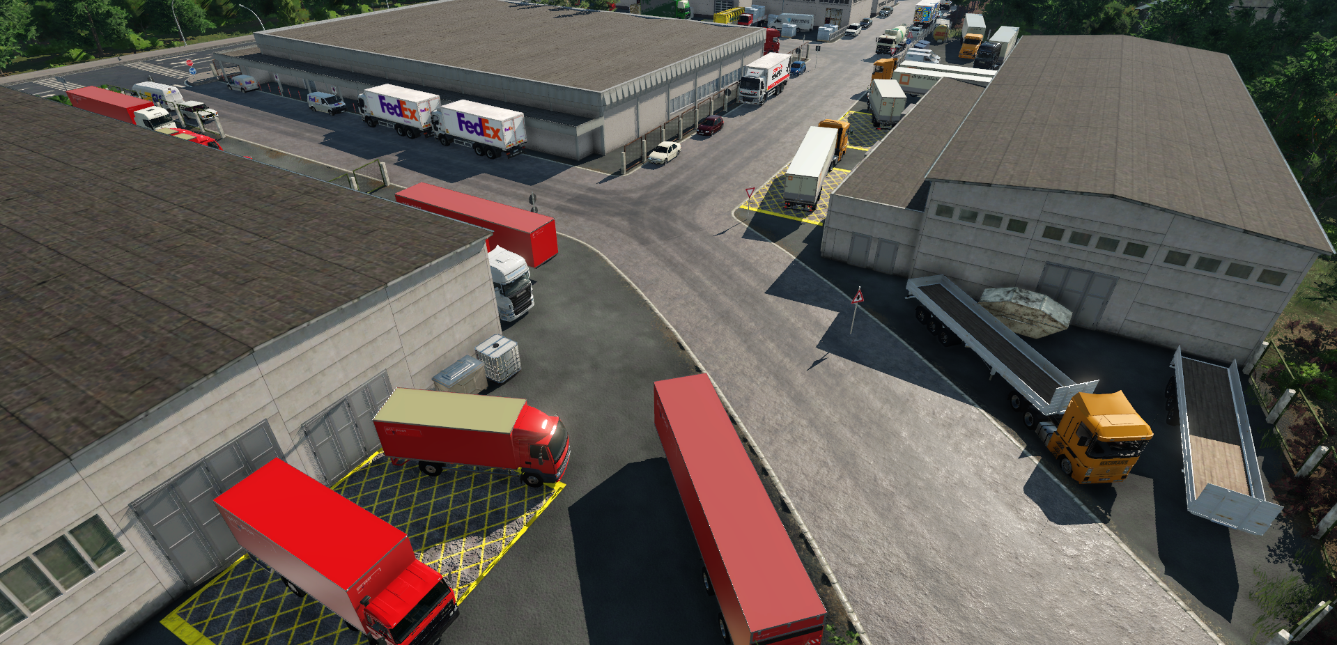 Small warehouse area