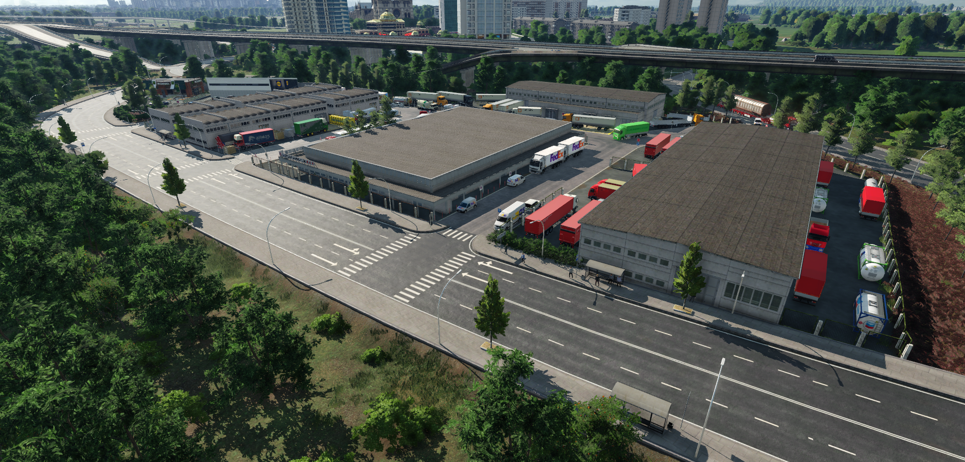Small warehouse area