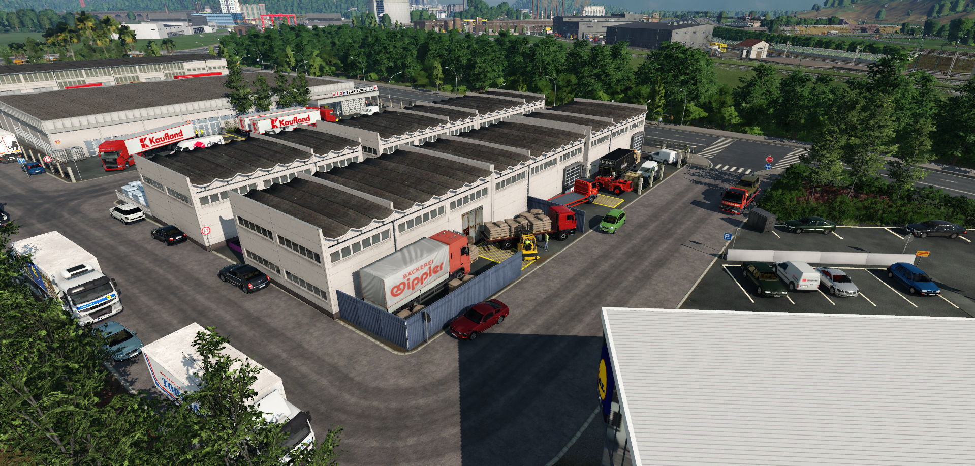 Small warehouse area