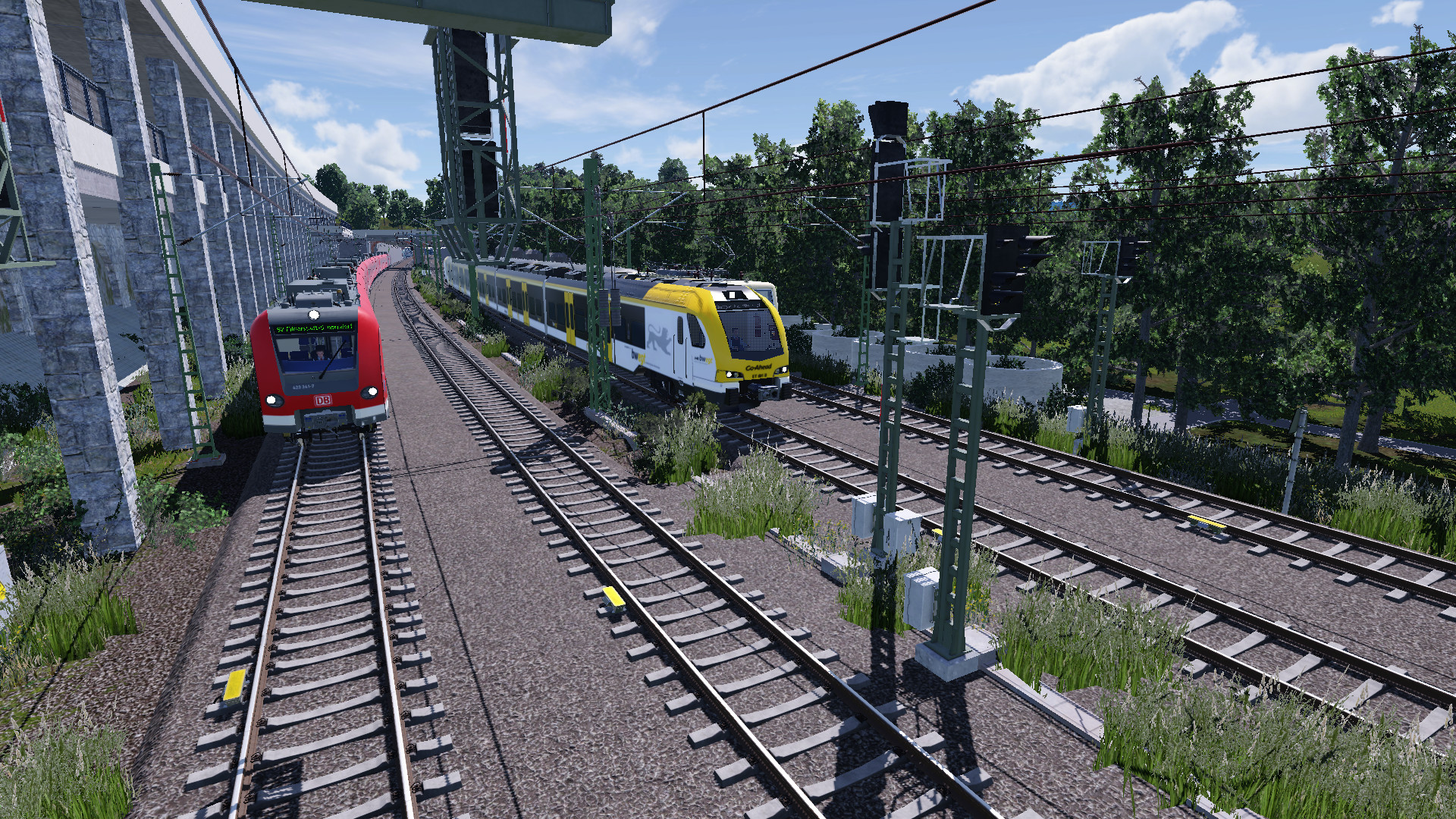 Weitere Detail Arbeiten Richtung HBF