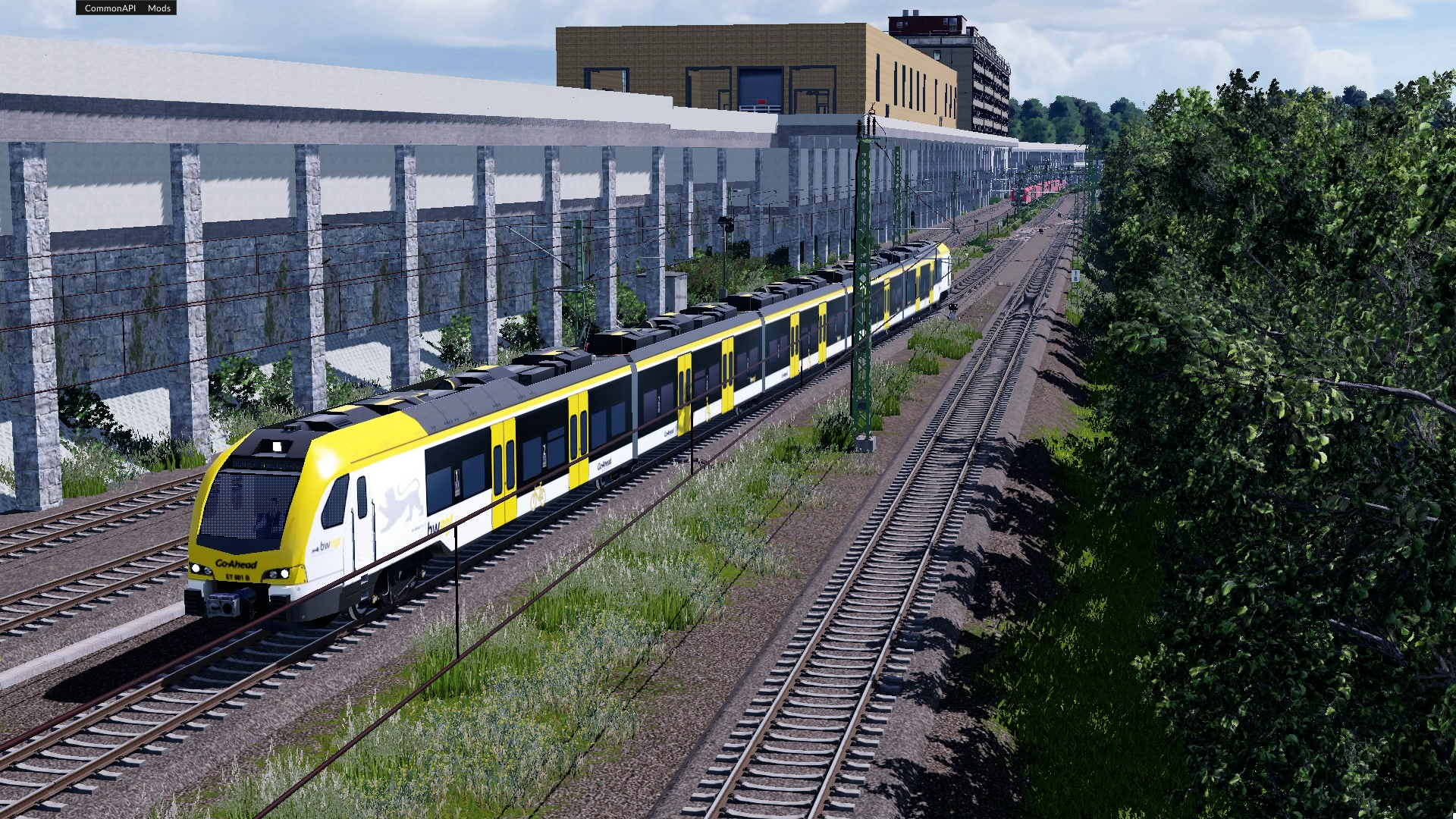 Weitere Detail Arbeiten Richtung HBF